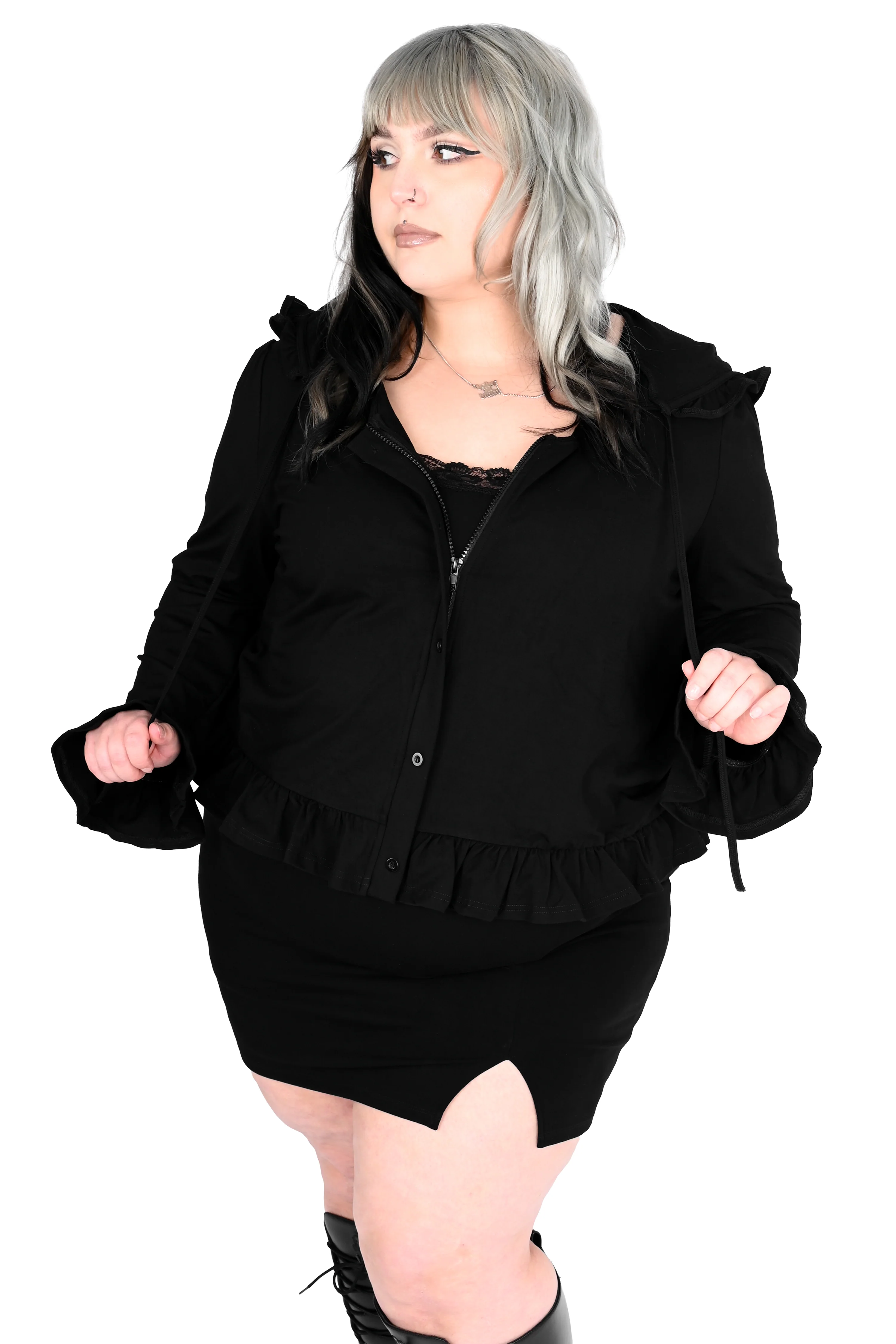 Audrey Hoodie Top - No Restock! S/M/L/3XL left!!