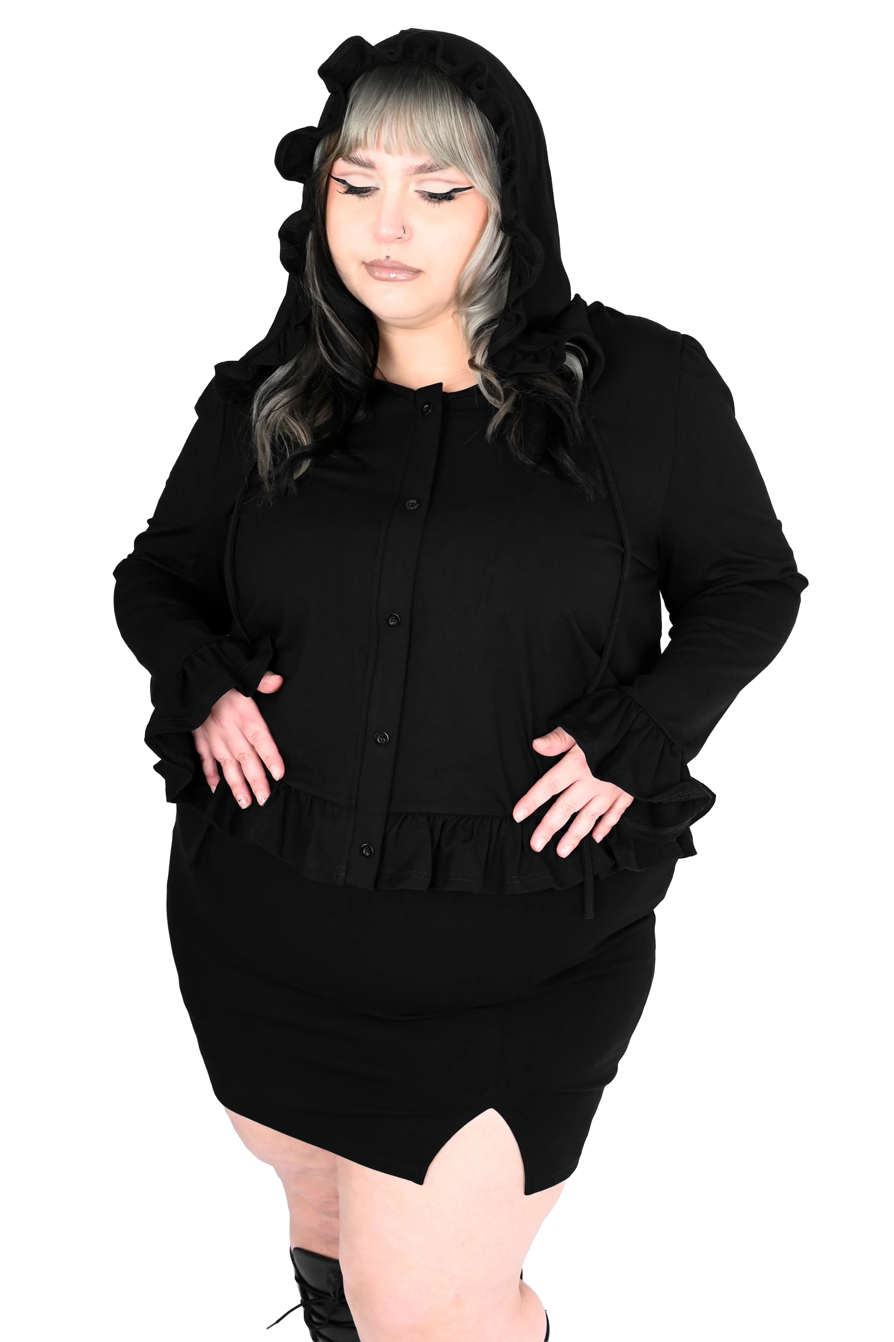 Audrey Hoodie Top - No Restock! S/M/L/3XL left!! - Image 3