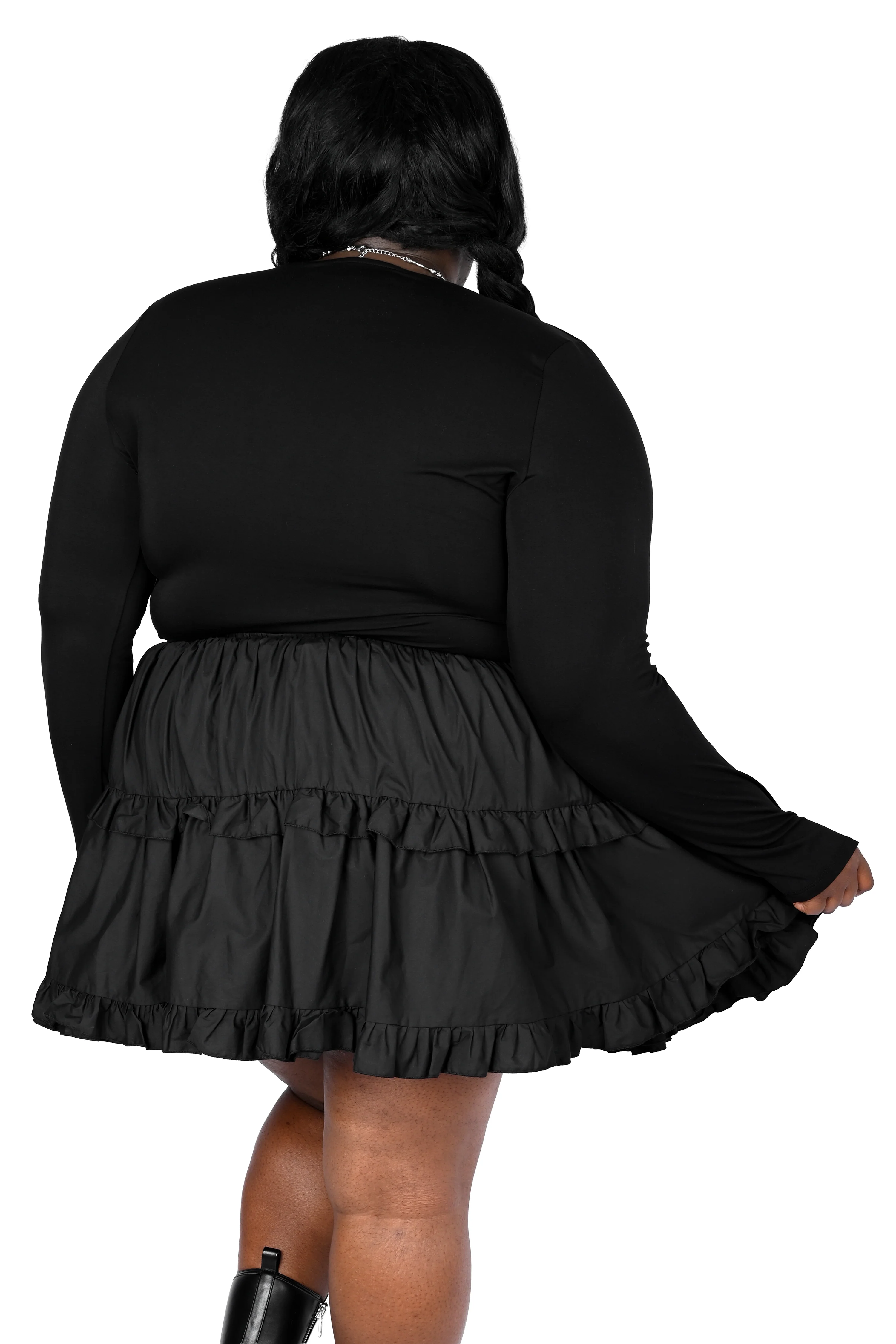Ballet Wrap Long Sleeve Top - Sign Up For Restock Notifications! - Image 8