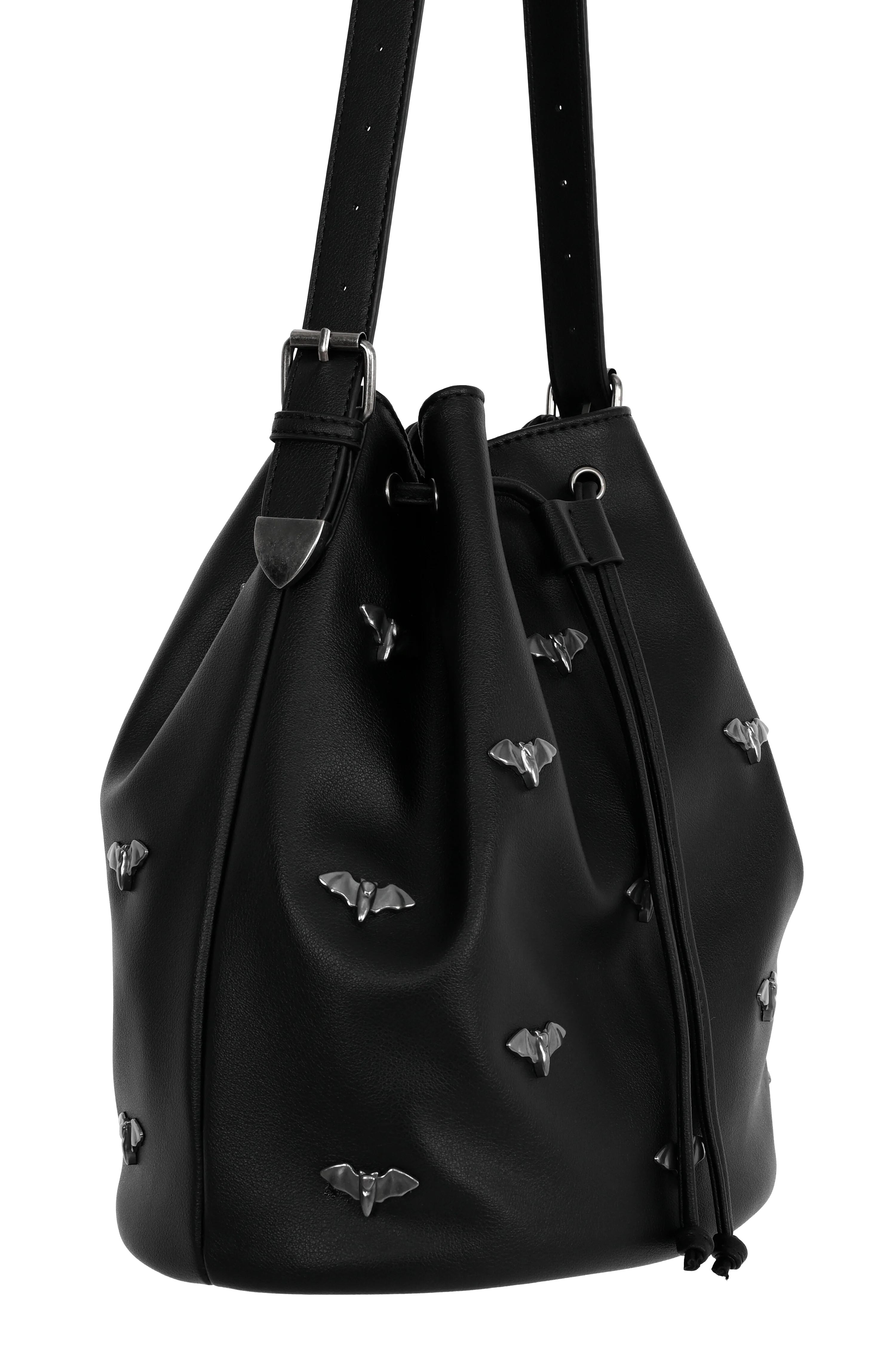 Bat Studded Bucket Bag - Image 5