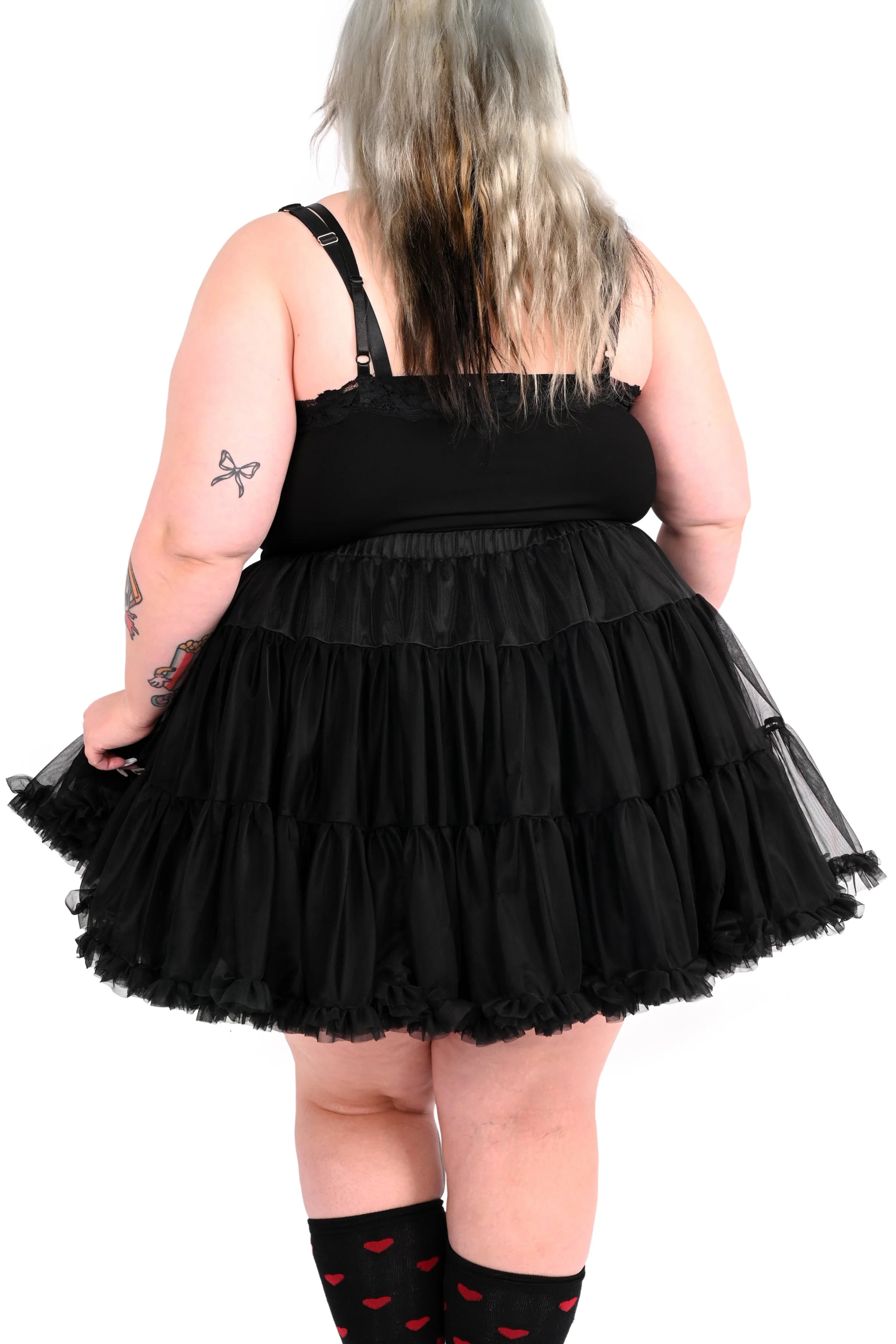 Fluffy Black Petticoat - XS/S/M - Image 5