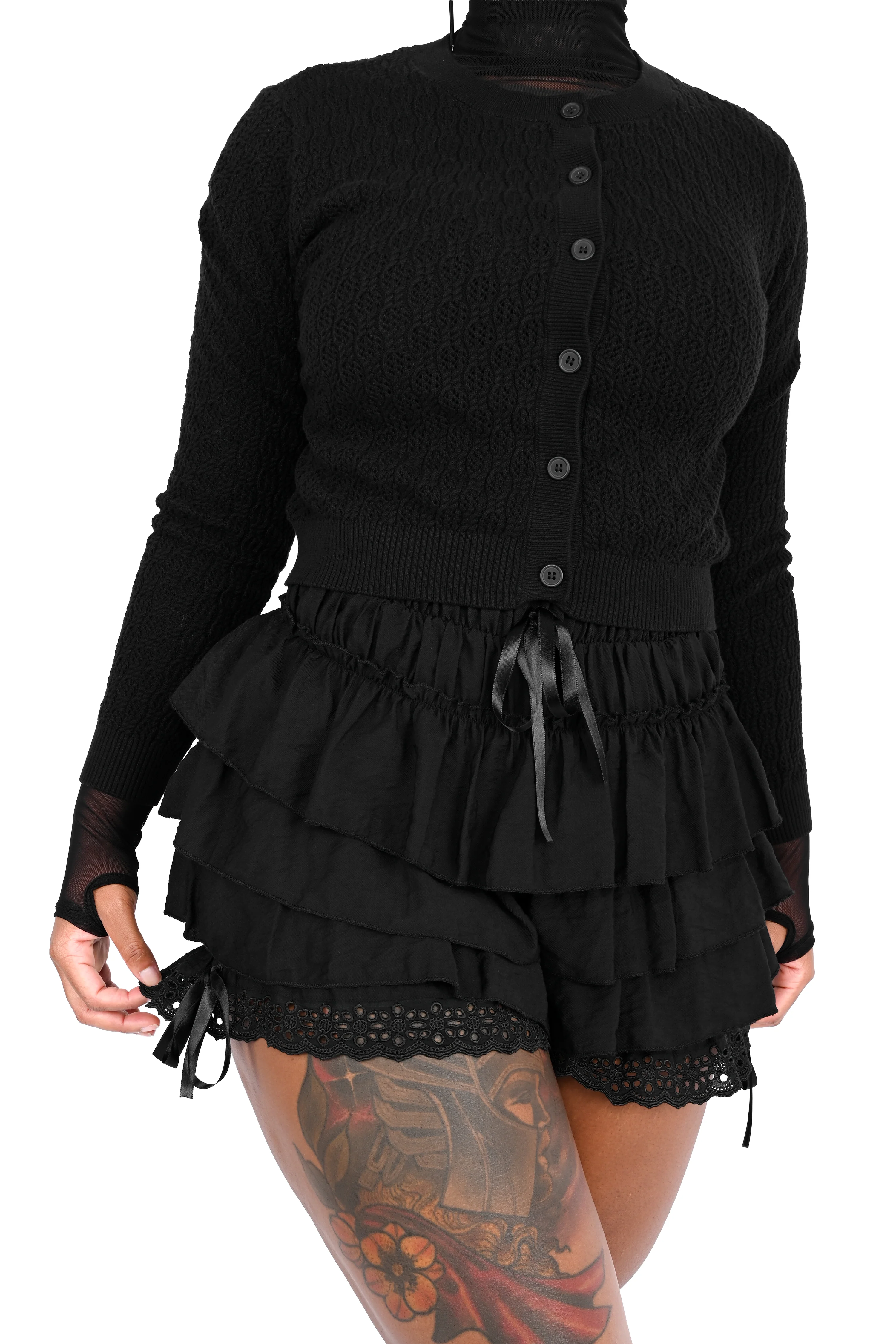 Black Ruffle Bloomers - Sign Up For Restock Notifications - Image 10