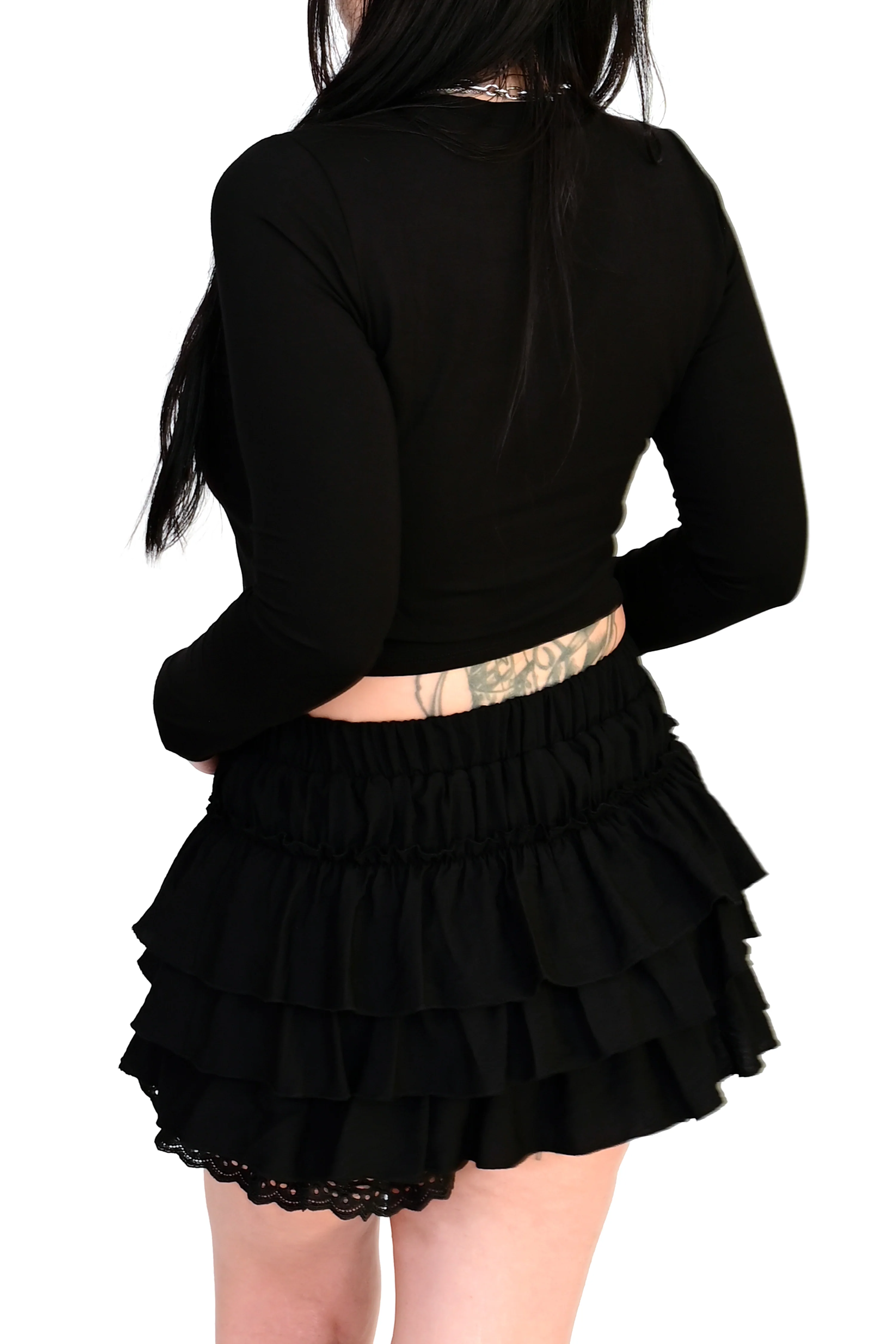 Black Ruffle Bloomers - Sign Up For Restock Notifications - Image 14