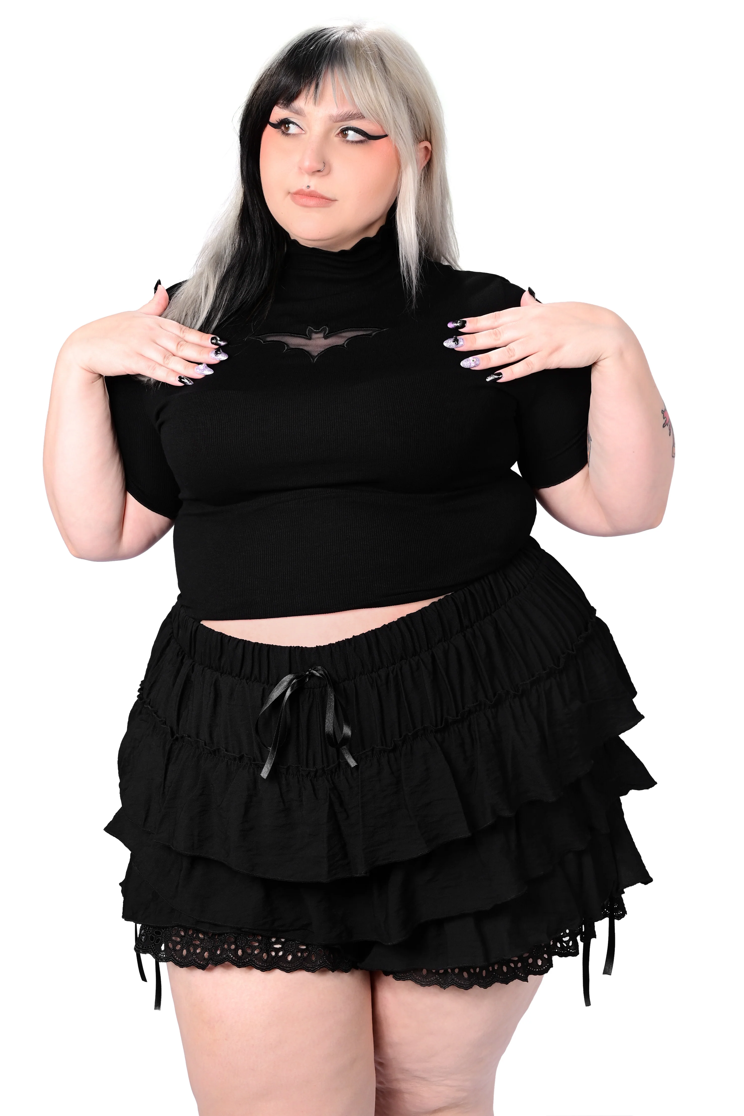 Black Ruffle Bloomers - Sign Up For Restock Notifications - Image 16