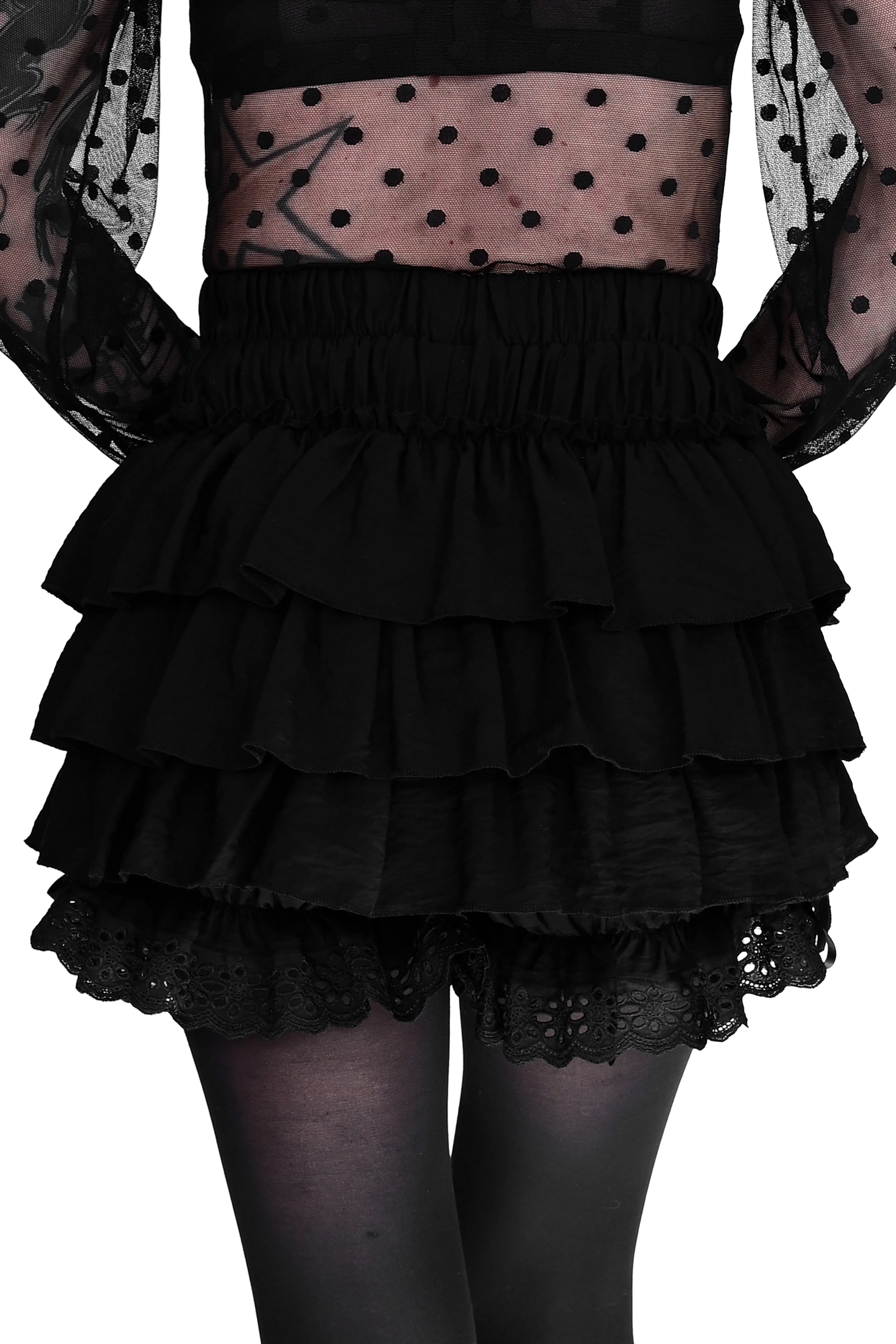 Black Ruffle Bloomers - Sign Up For Restock Notifications - Image 17