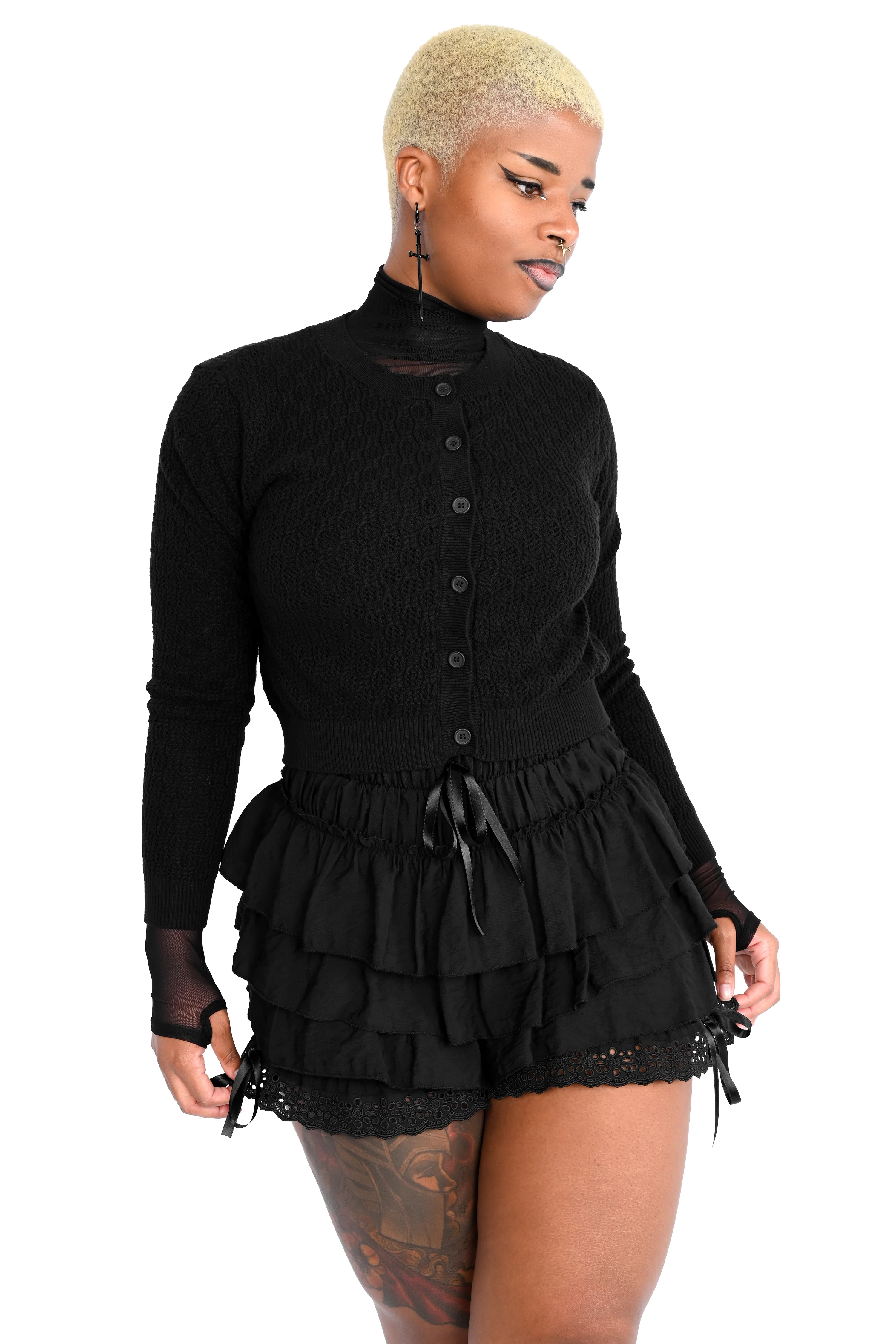 Black Ruffle Bloomers - Sign Up For Restock Notifications - Image 8