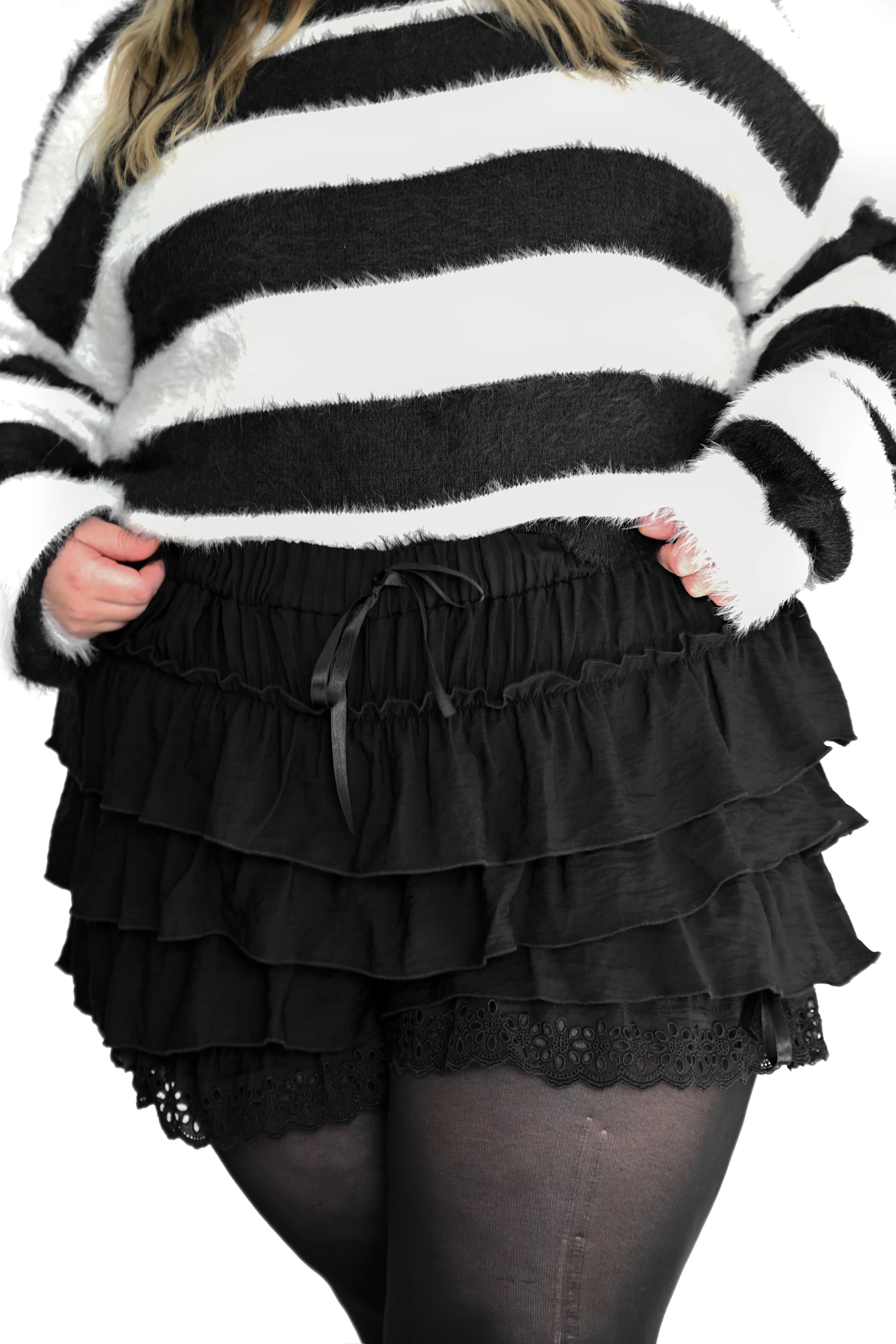 Black Ruffle Bloomers - Sign Up For Restock Notifications - Image 9