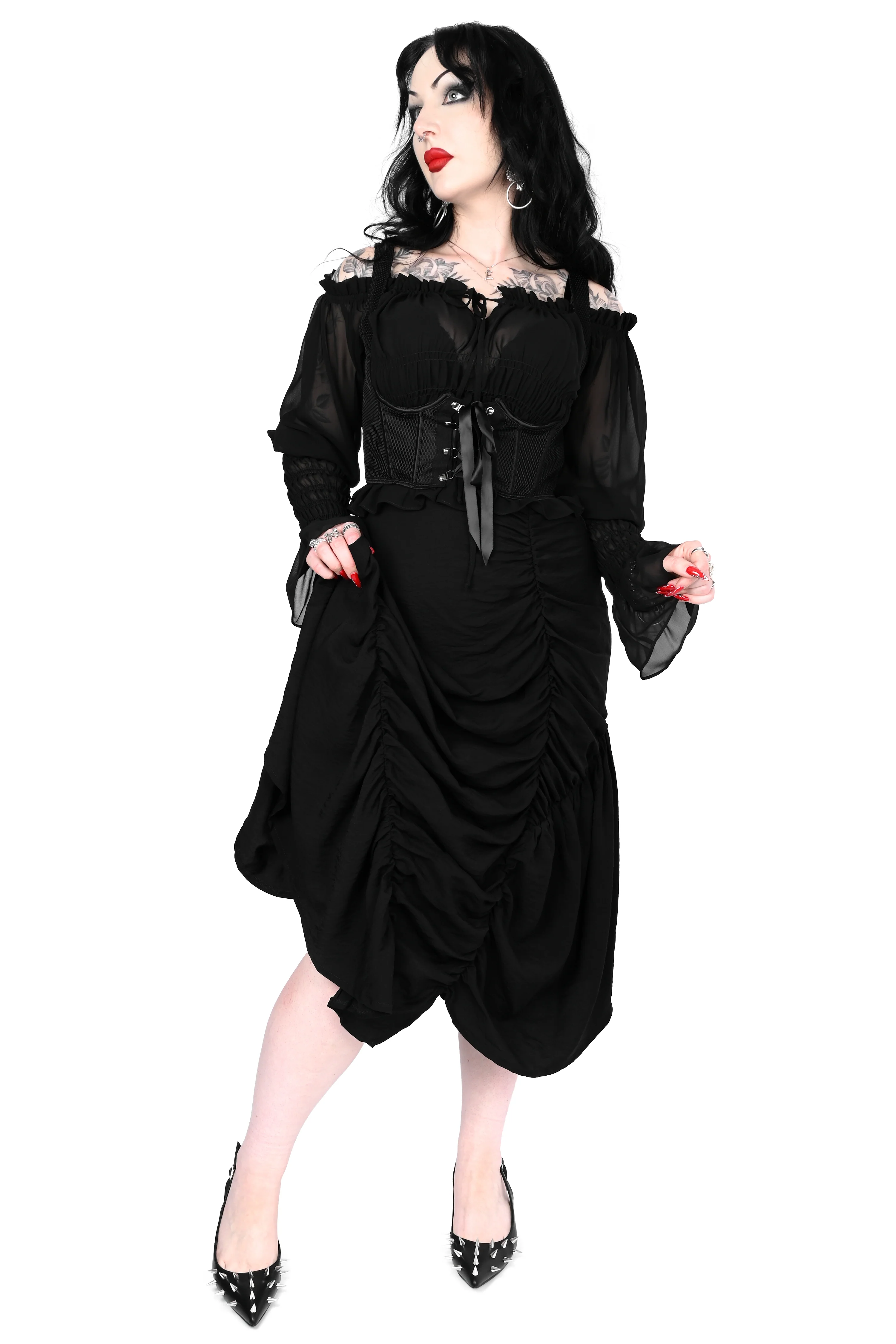 Cara Skirt - Black - Image 3