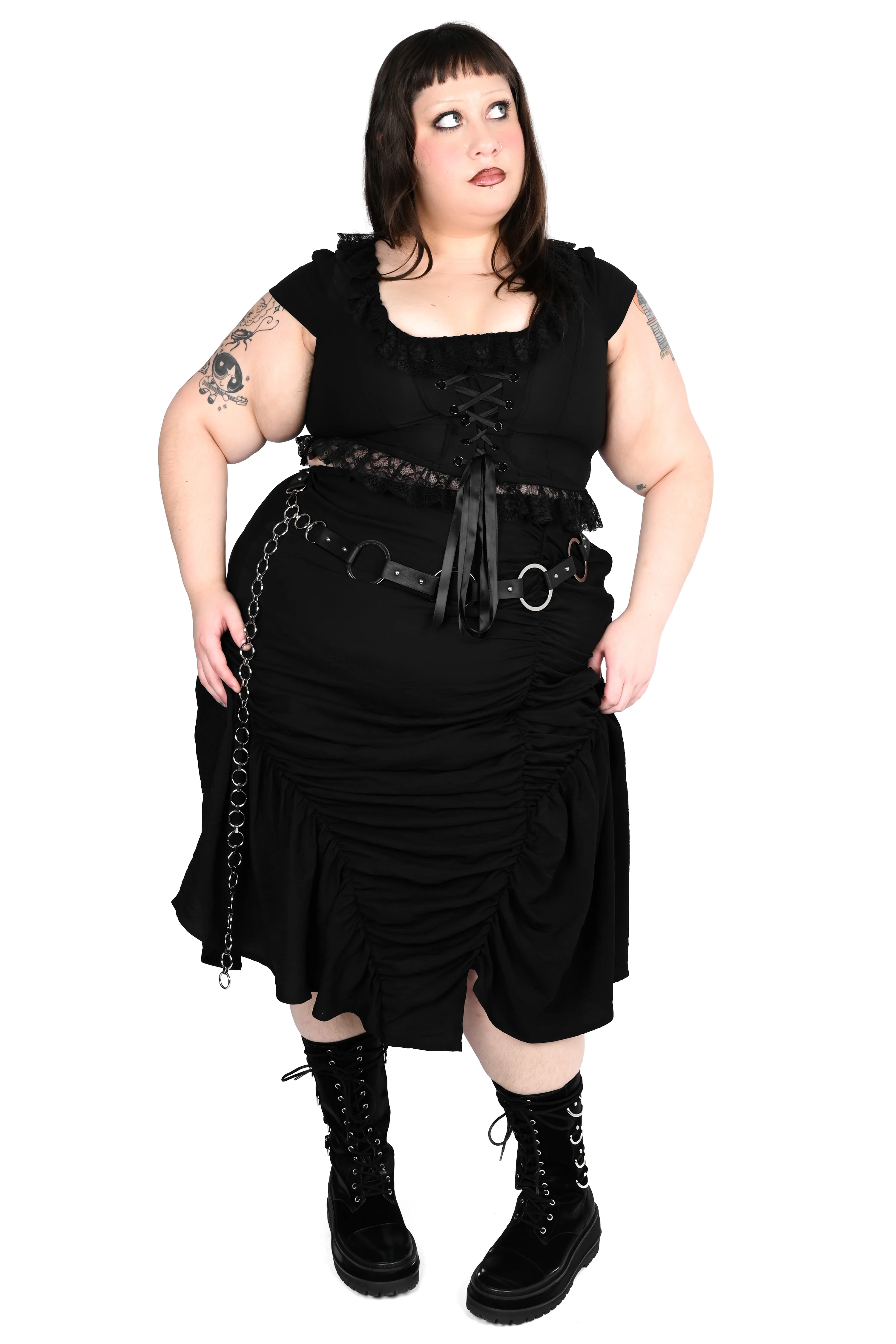 Cara Skirt - Black - Image 6