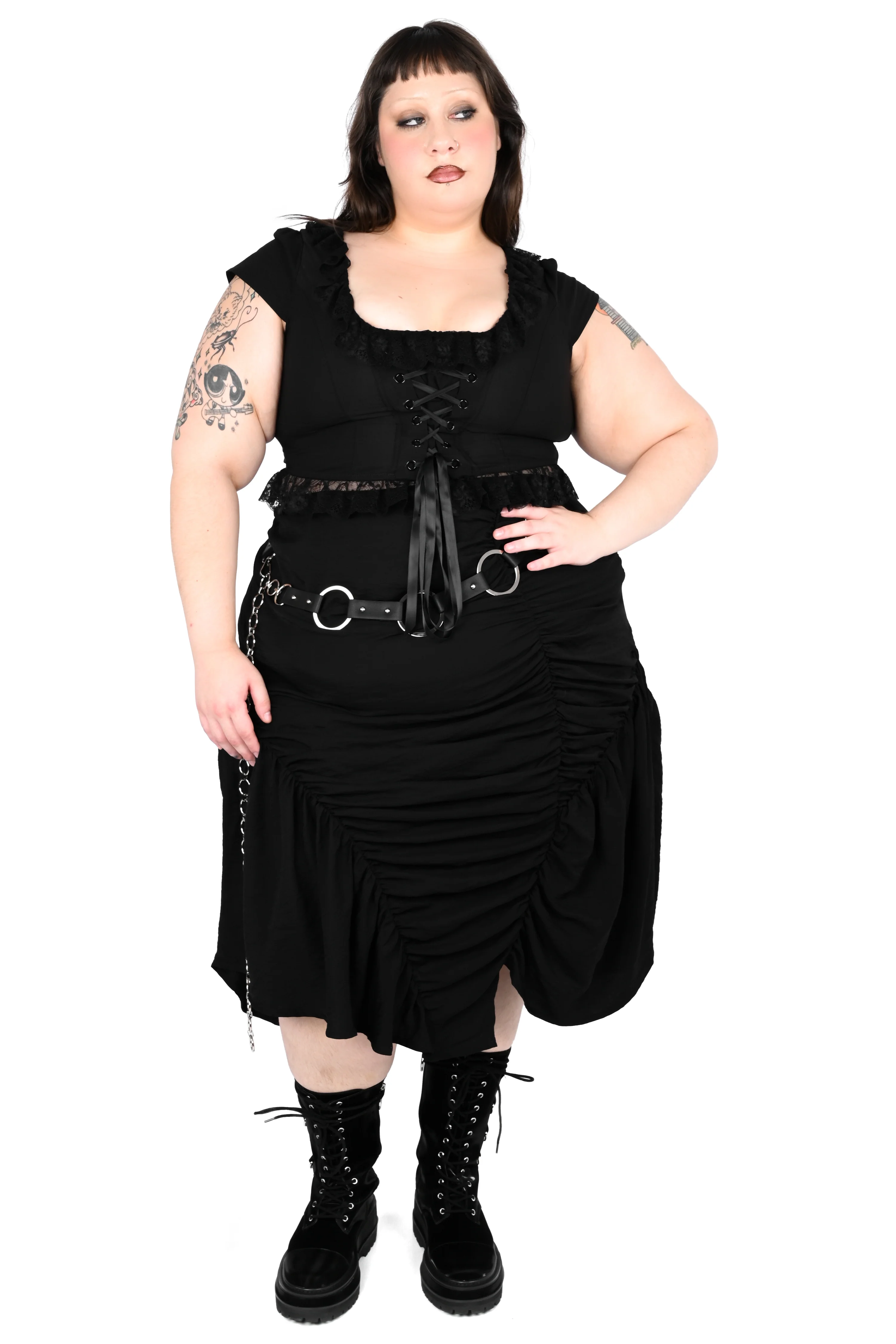 Cara Skirt - Black - Image 8