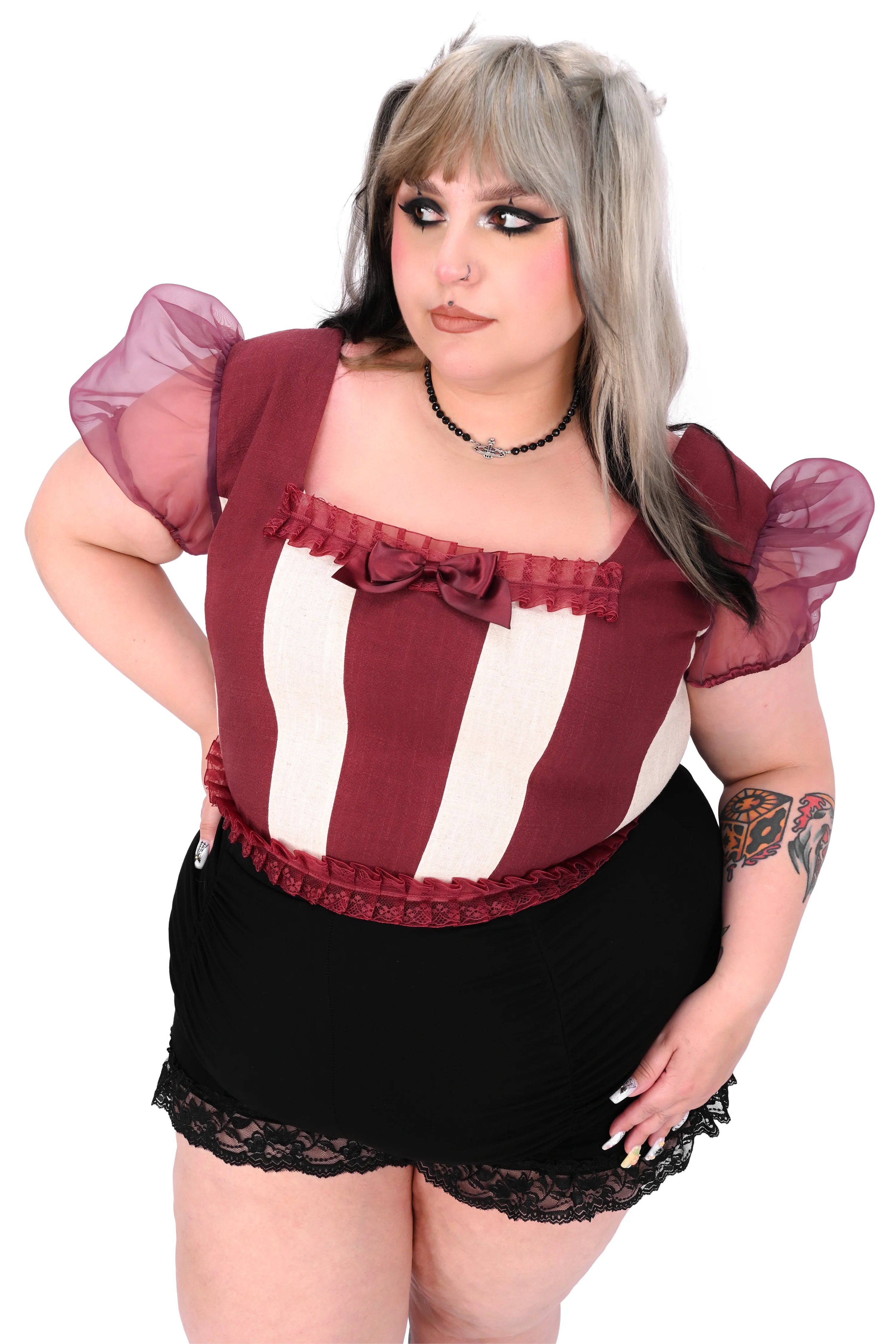 Carnival Corset Top - Red