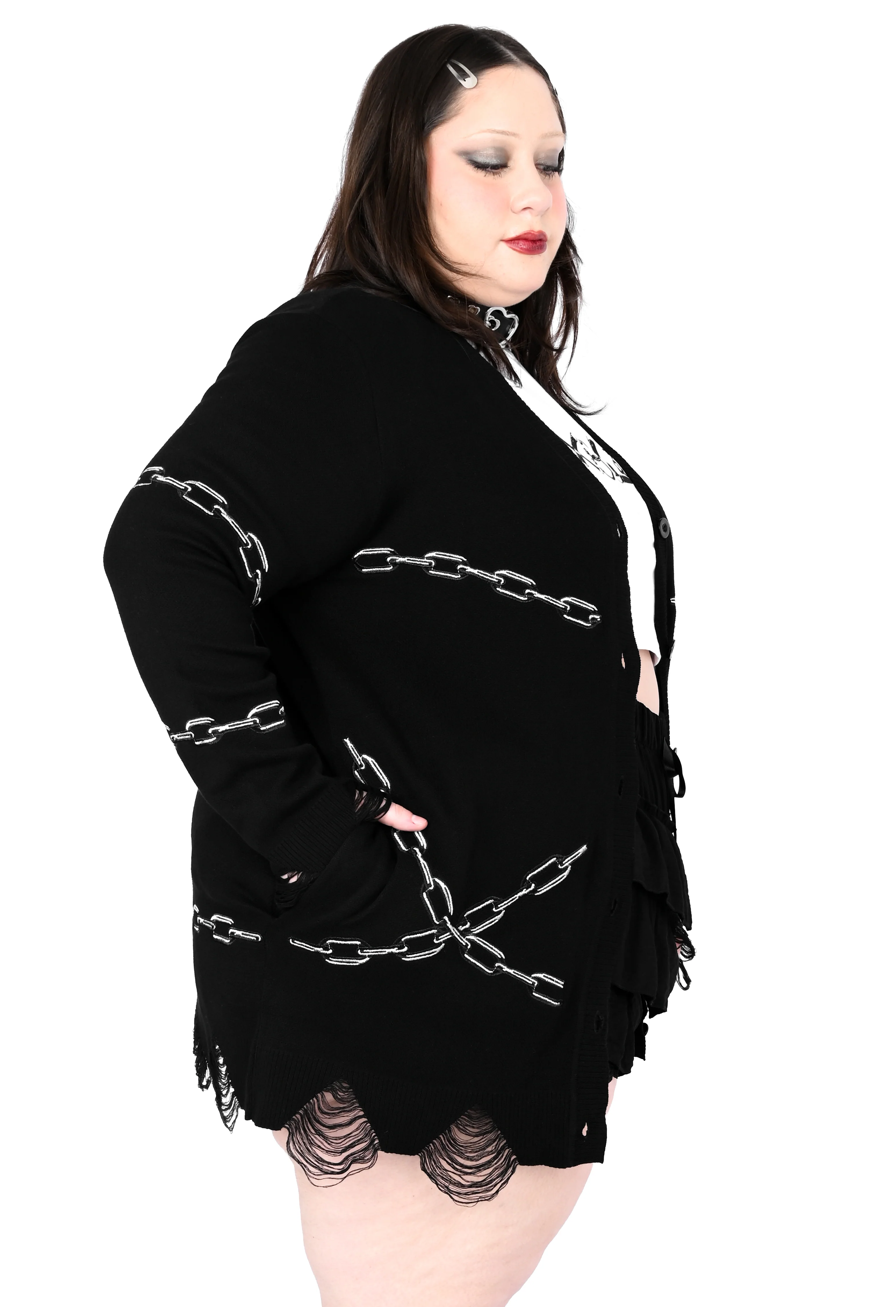 Chained Cardigan - No Restock! - Image 5