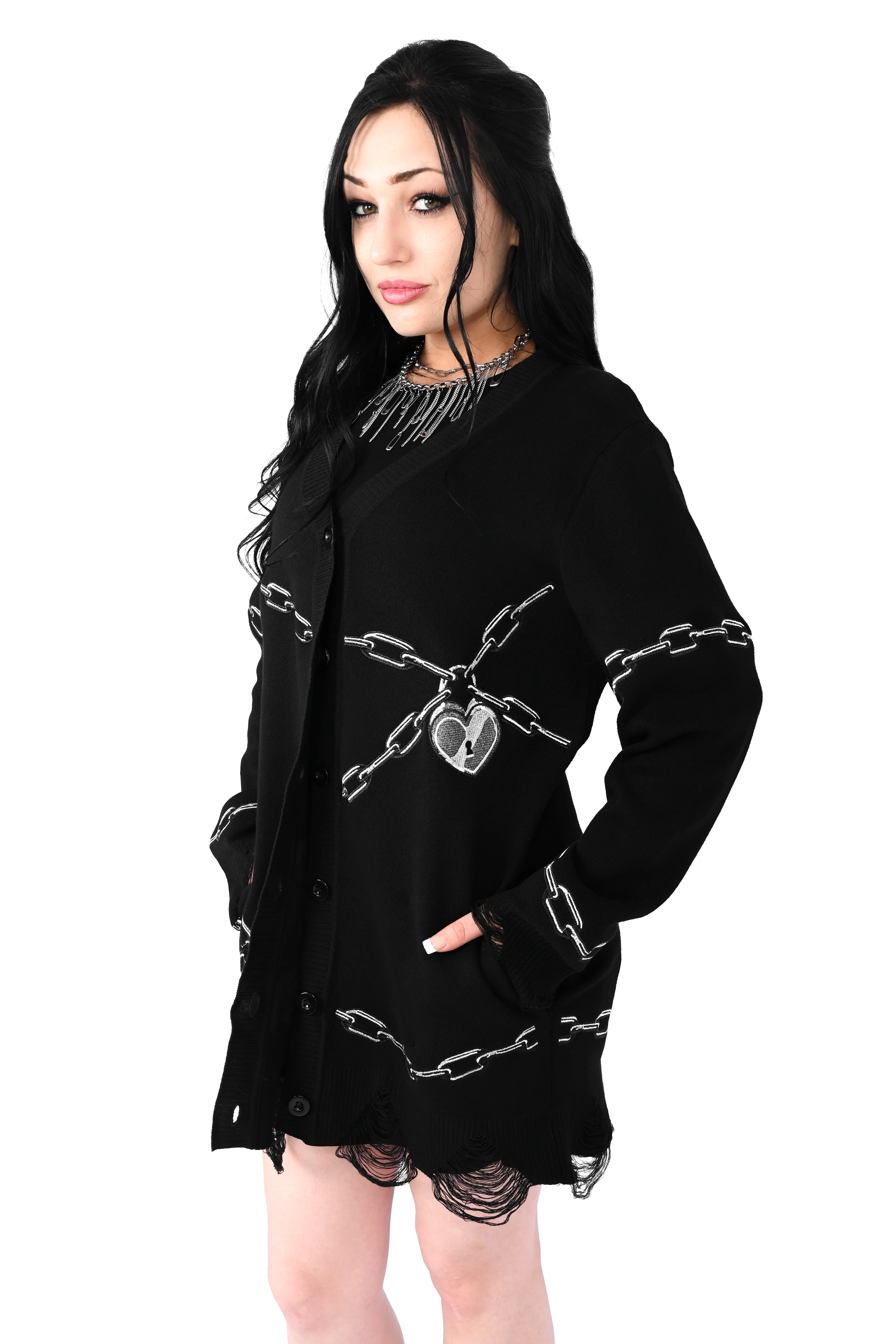 Chained Cardigan - No Restock! - Image 6