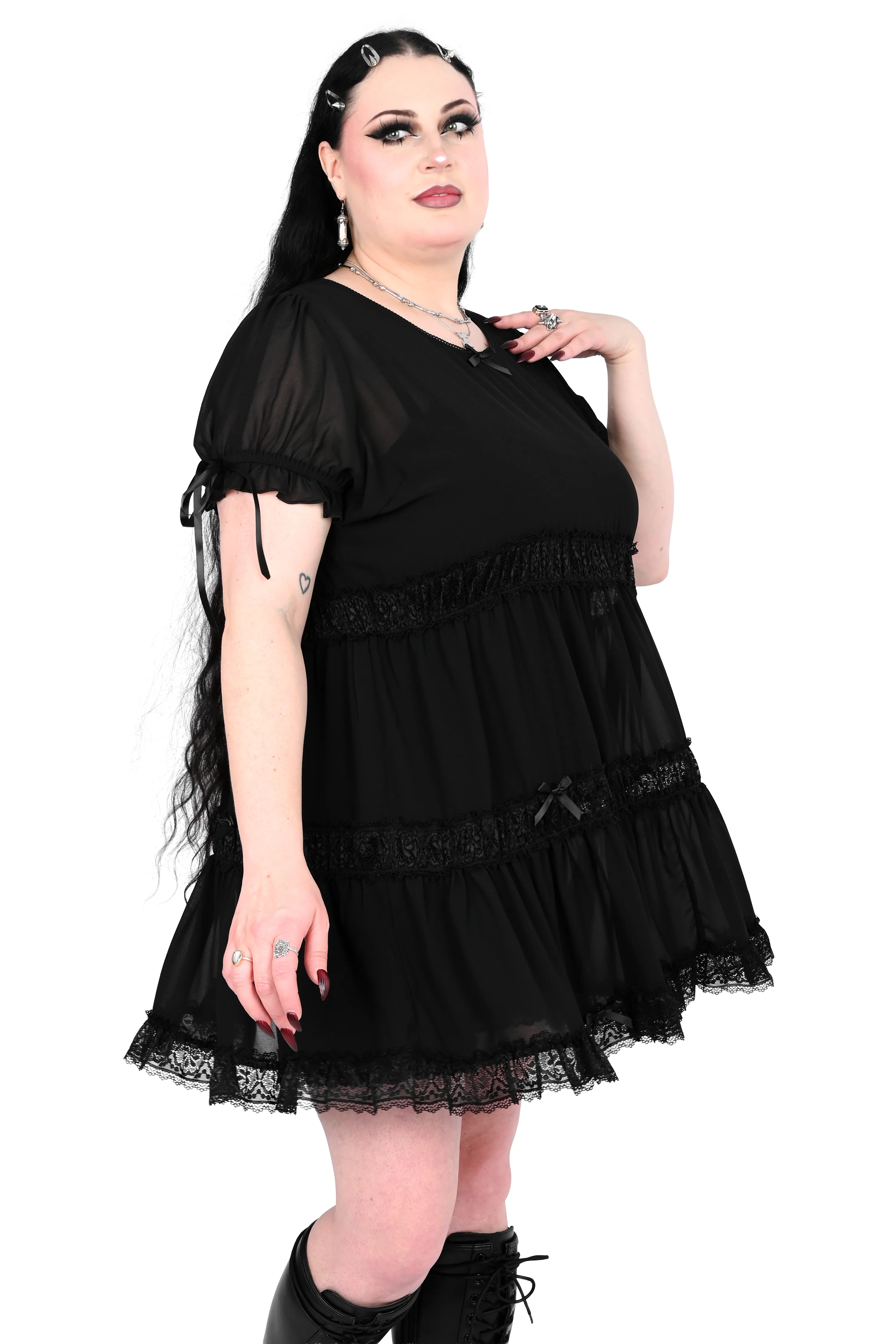 Clarisse Babydoll Dress - Sign Up For Restock Notifications! - Image 3