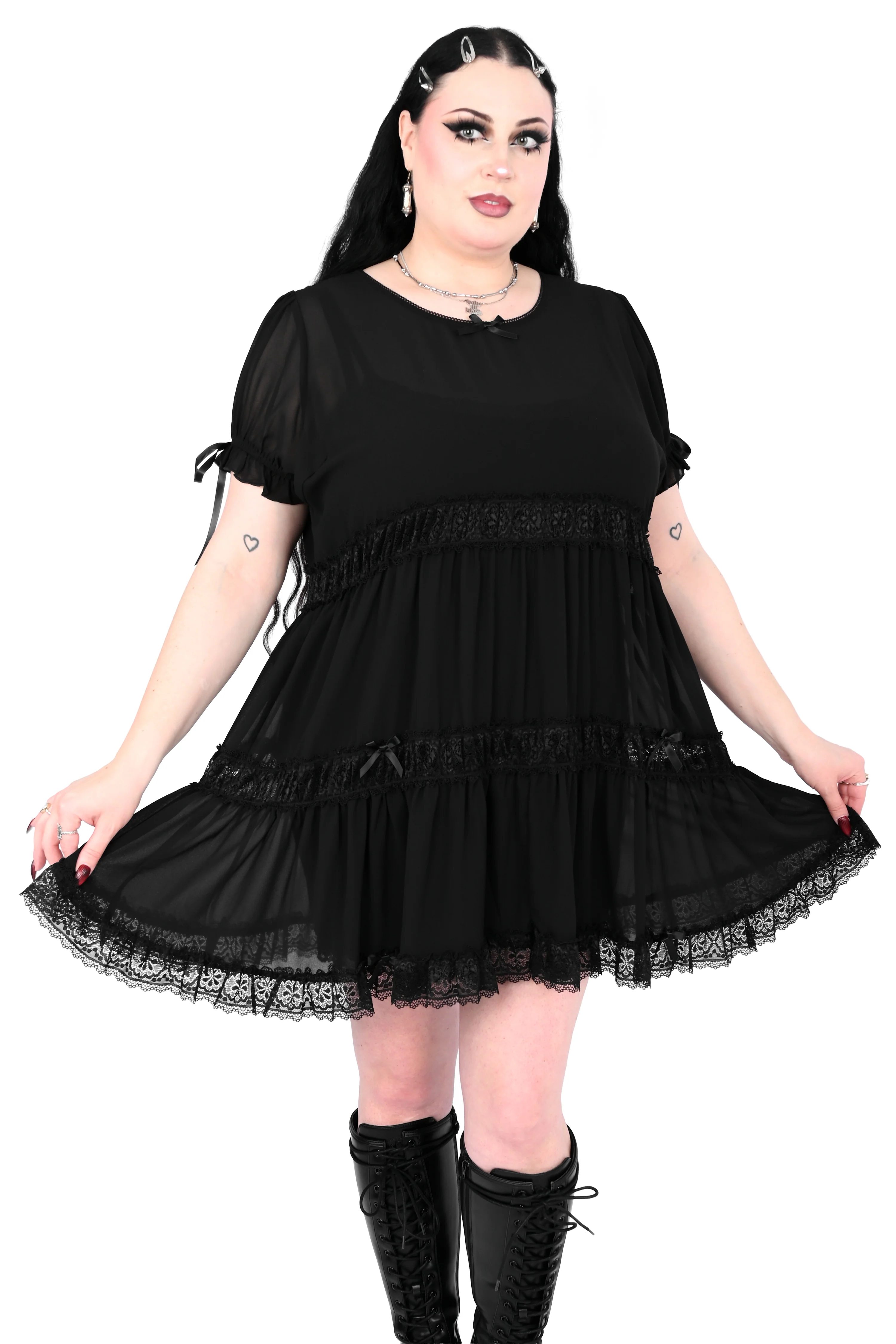 Clarisse Babydoll Dress - Sign Up For Restock Notifications! - Image 6