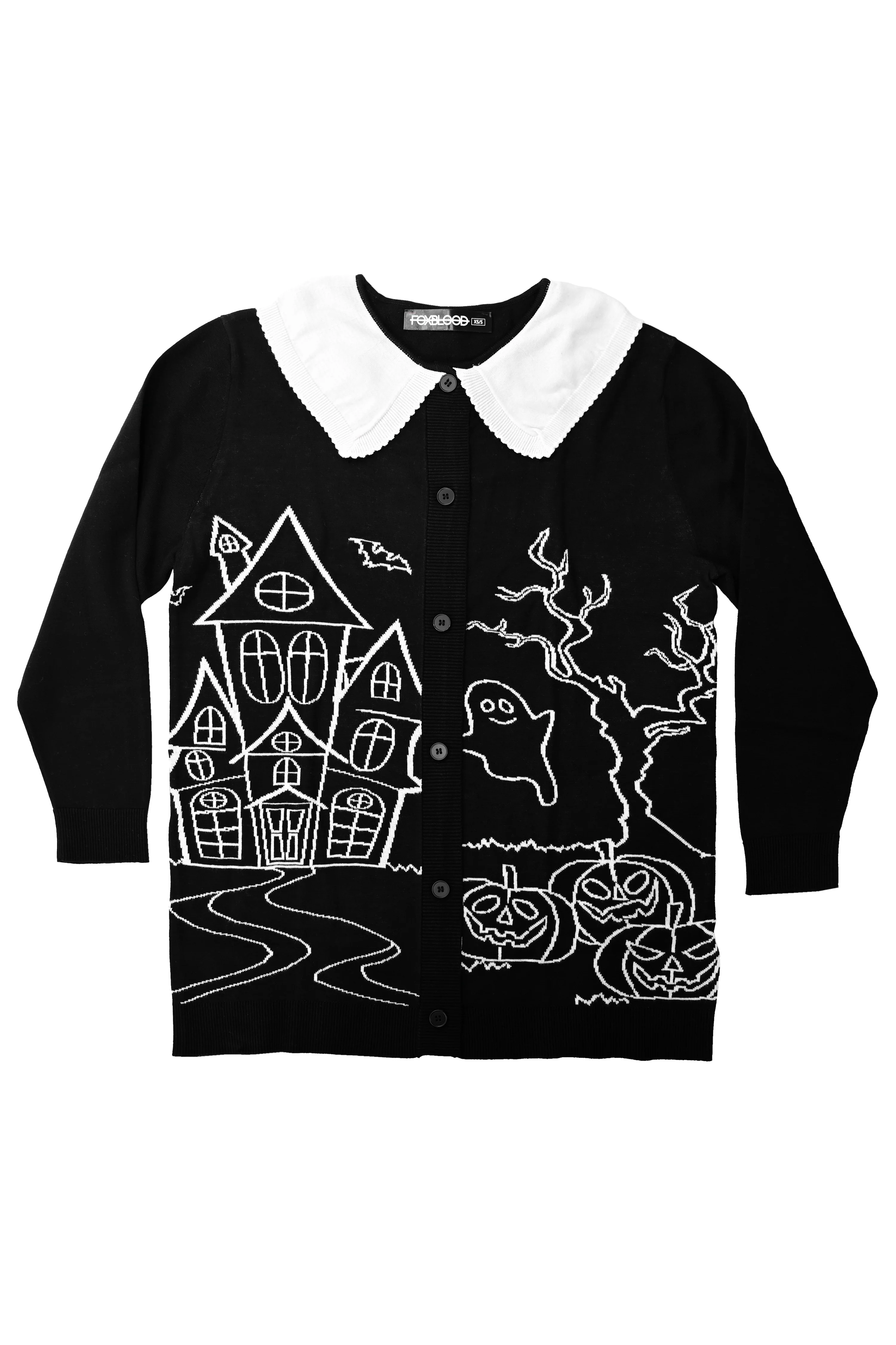 Haunted House Collar Cardigan- No restock! - Image 3