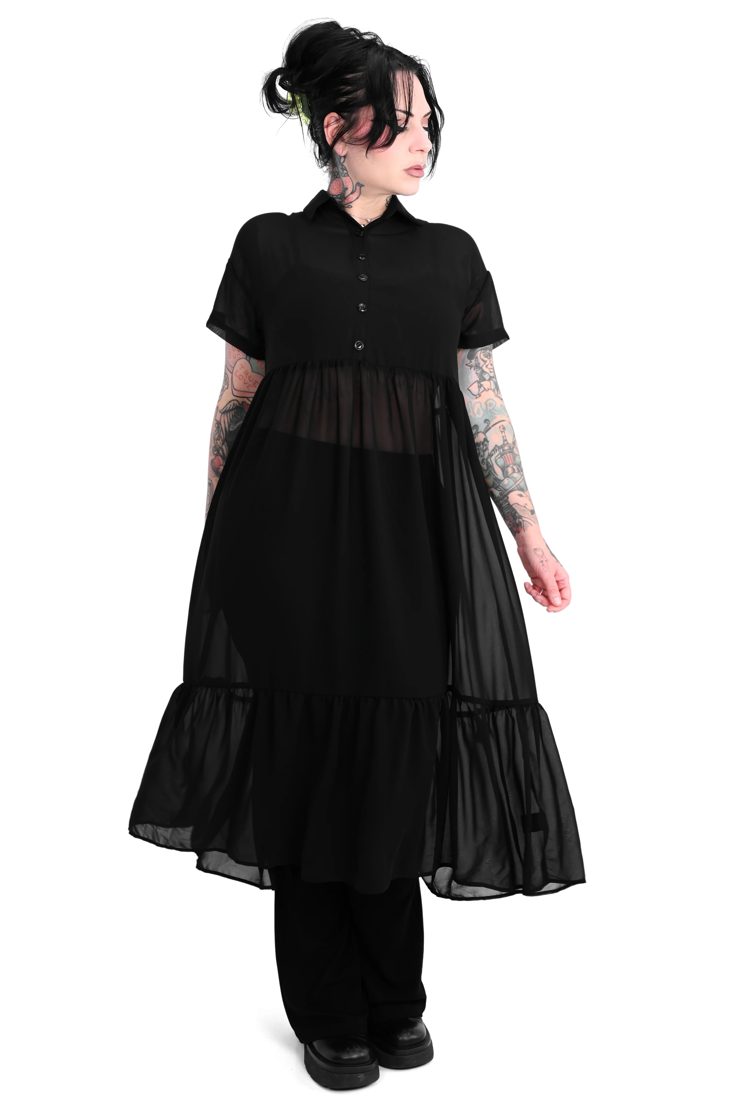 Dakota Chiffon Dress - Sign up for Restock Notifications! - XS left!