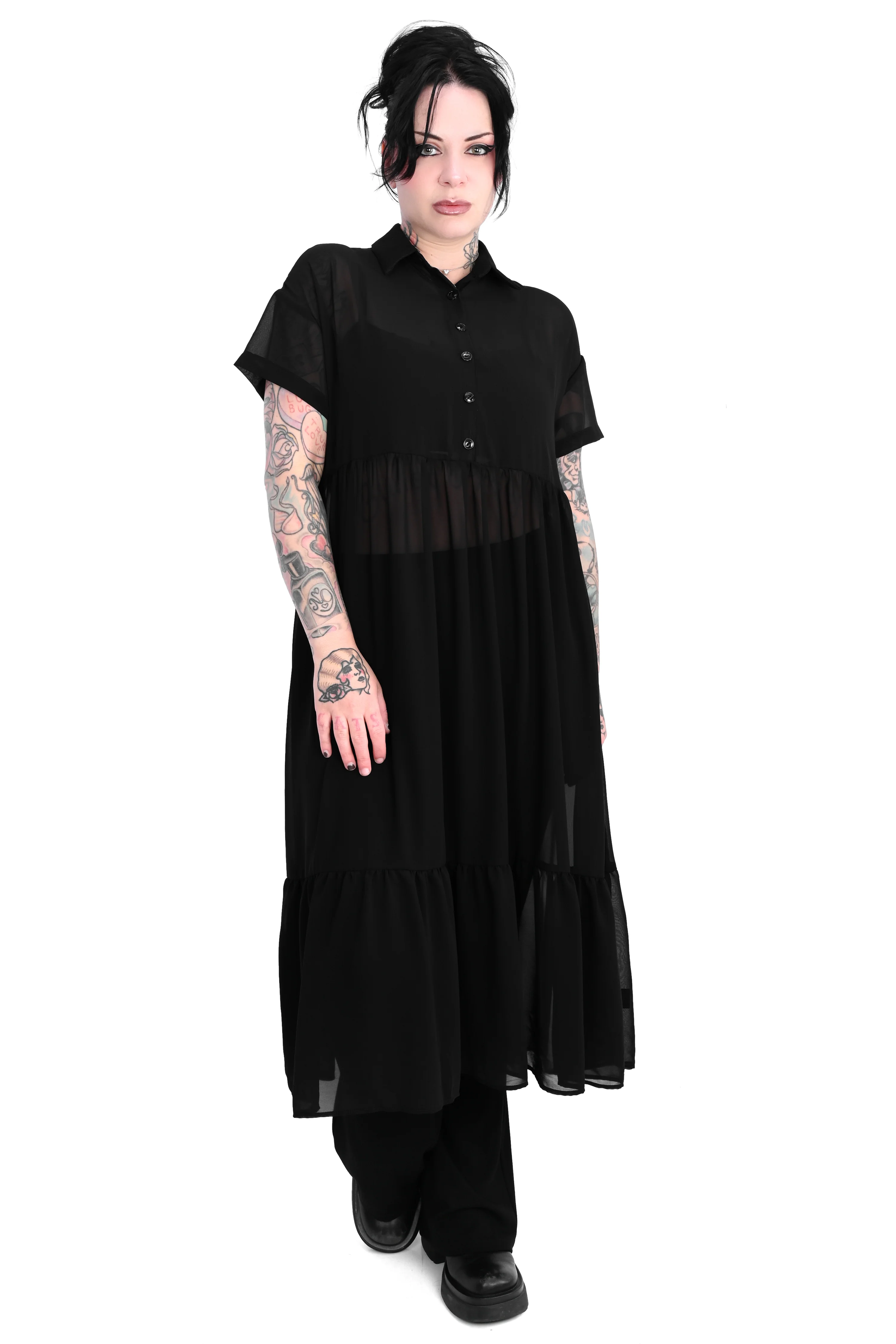 Dakota Chiffon Dress - Sign up for Restock Notifications! - XS left! - Image 5