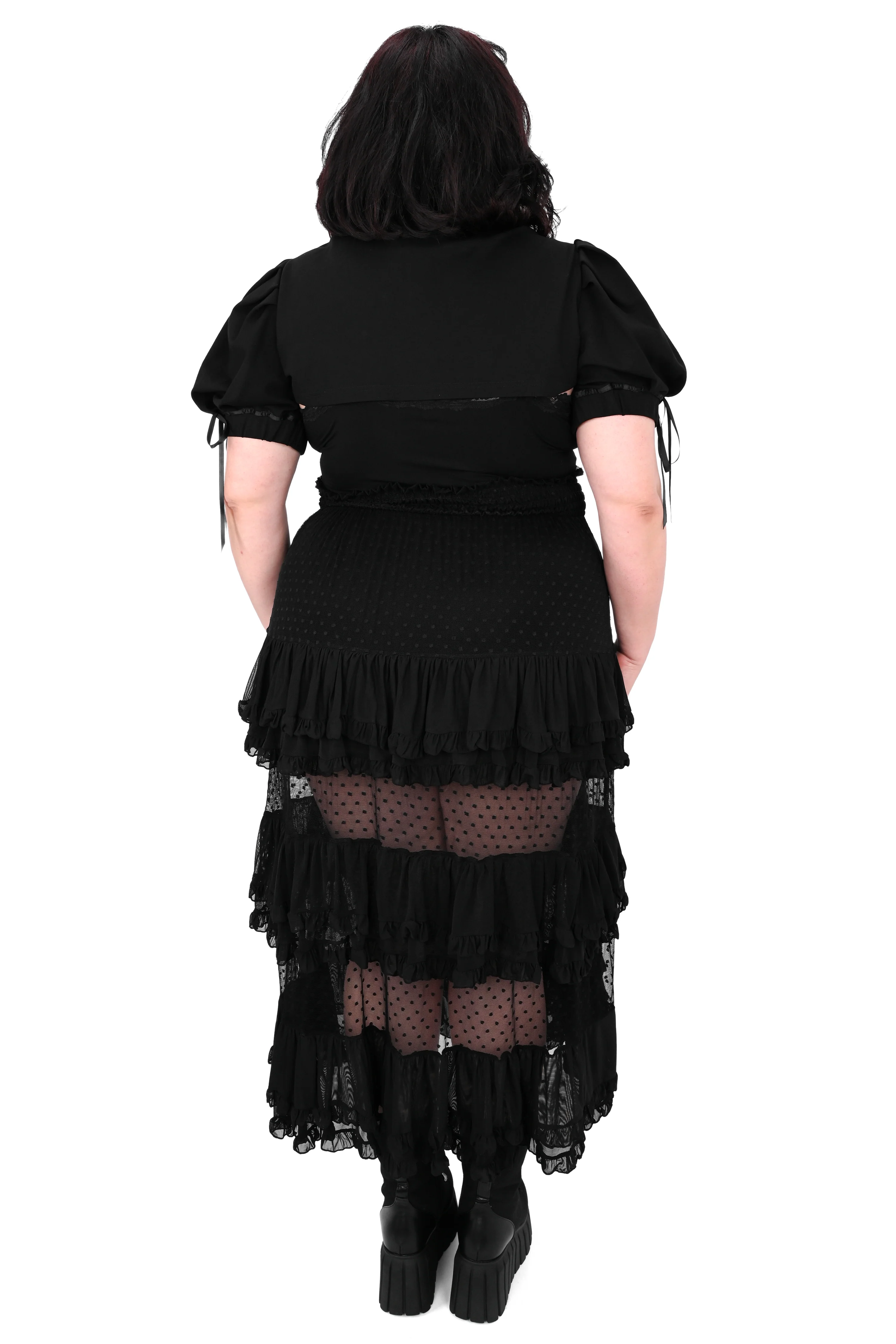 Lottie Mesh Ruffle Skirt - No Restock! - Image 4