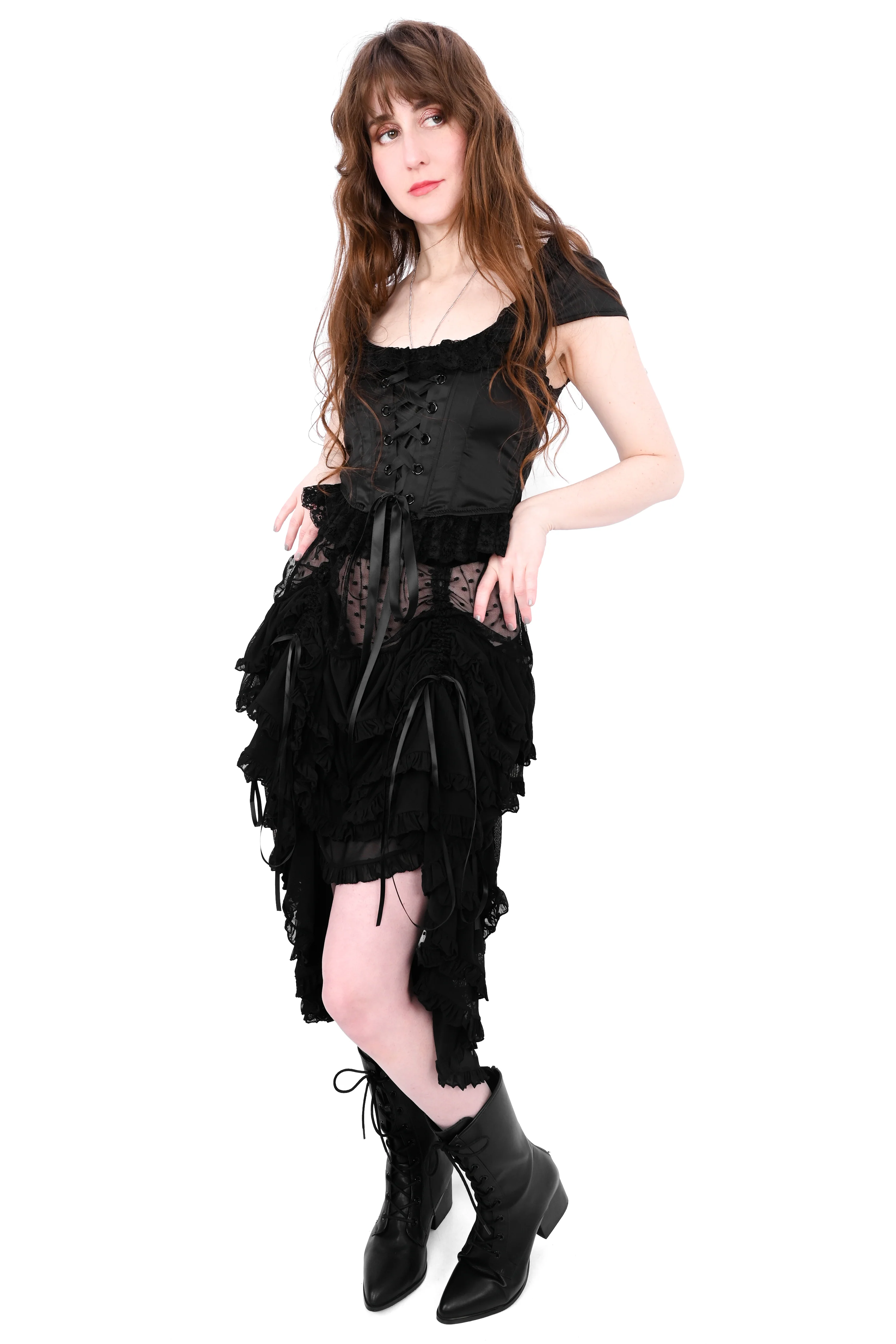 Lottie Mesh Ruffle Skirt - No Restock! - Image 5