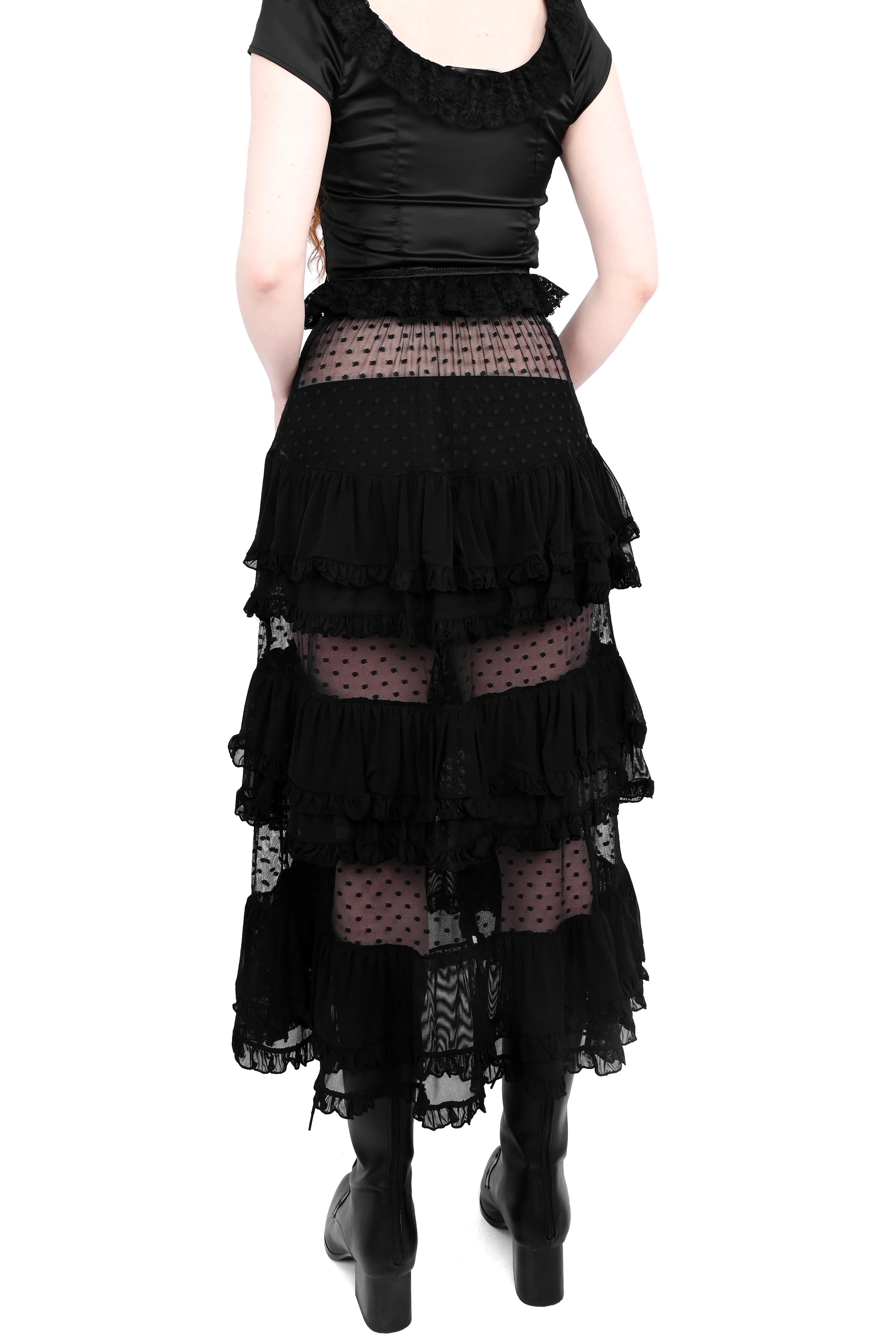 Lottie Mesh Ruffle Skirt - No Restock! - Image 8