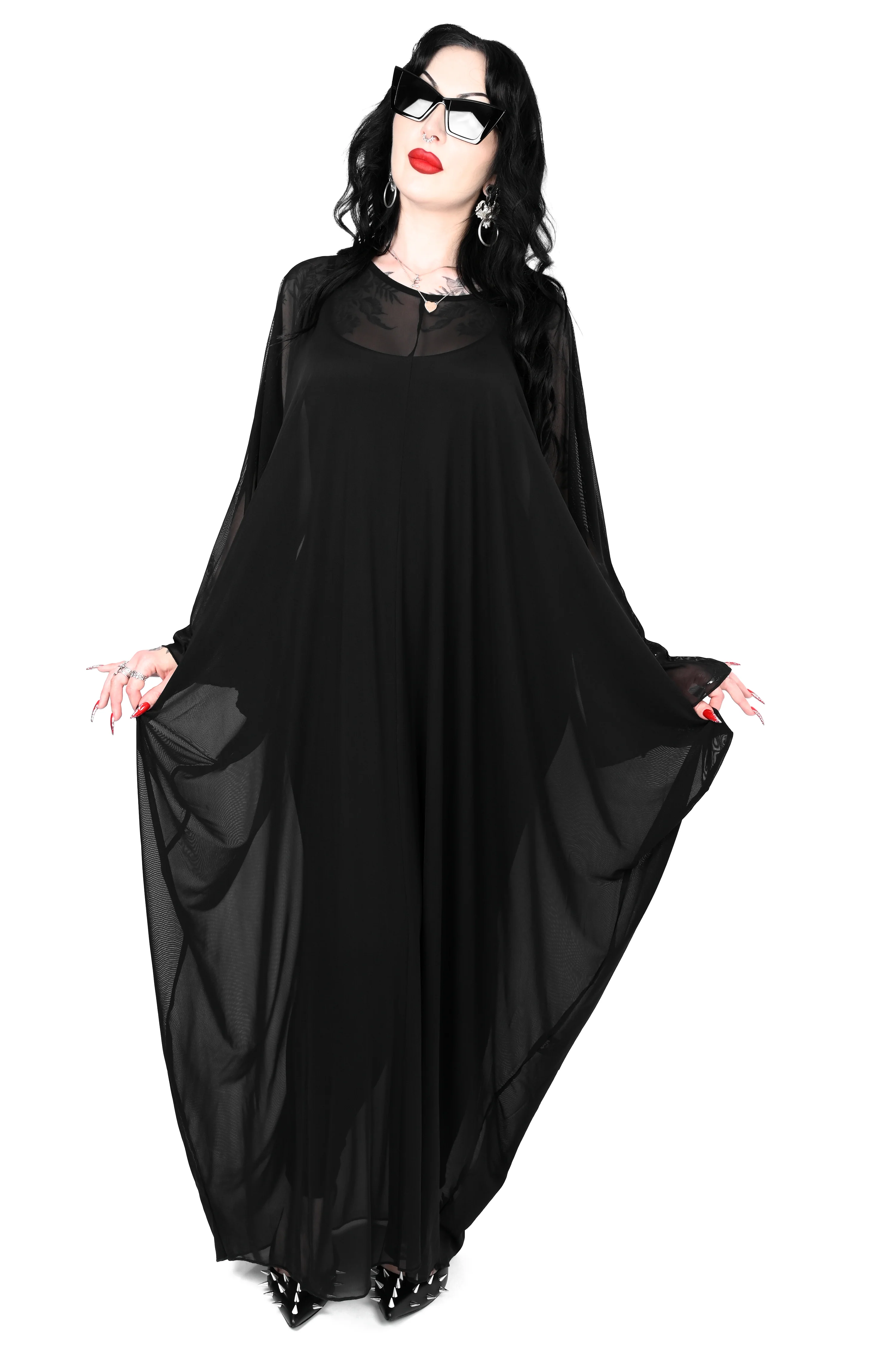 Dusk Mesh Kaftan