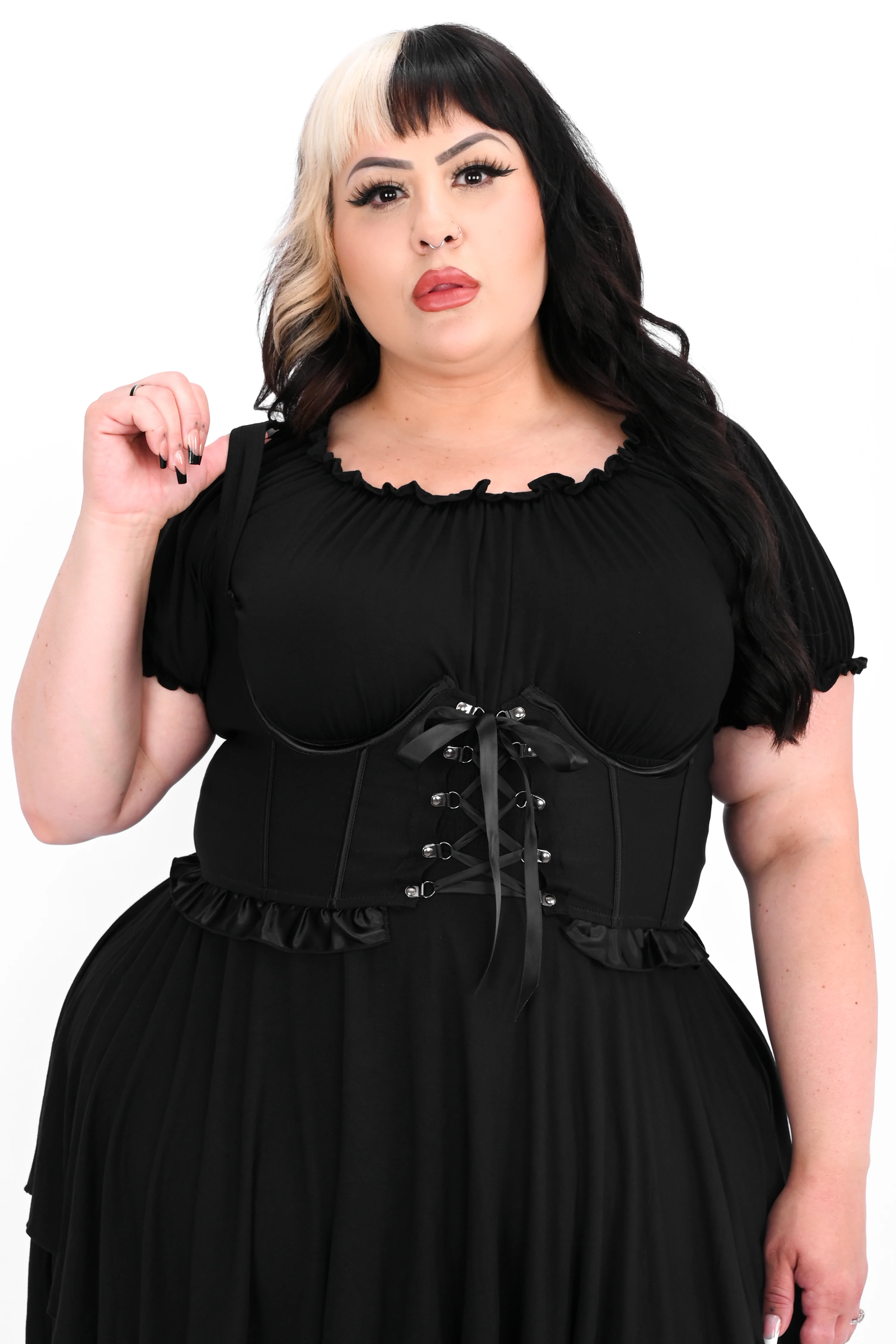 Eleanora Underbust Corset - Twill - No Restock! - Image 2
