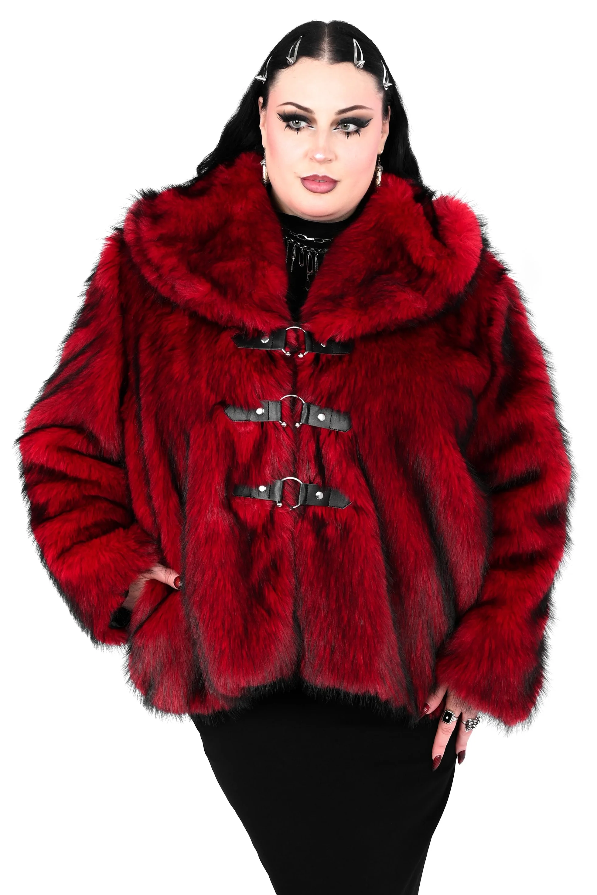 Etta Faux Fur Jacket - 2XL left! No Restock!