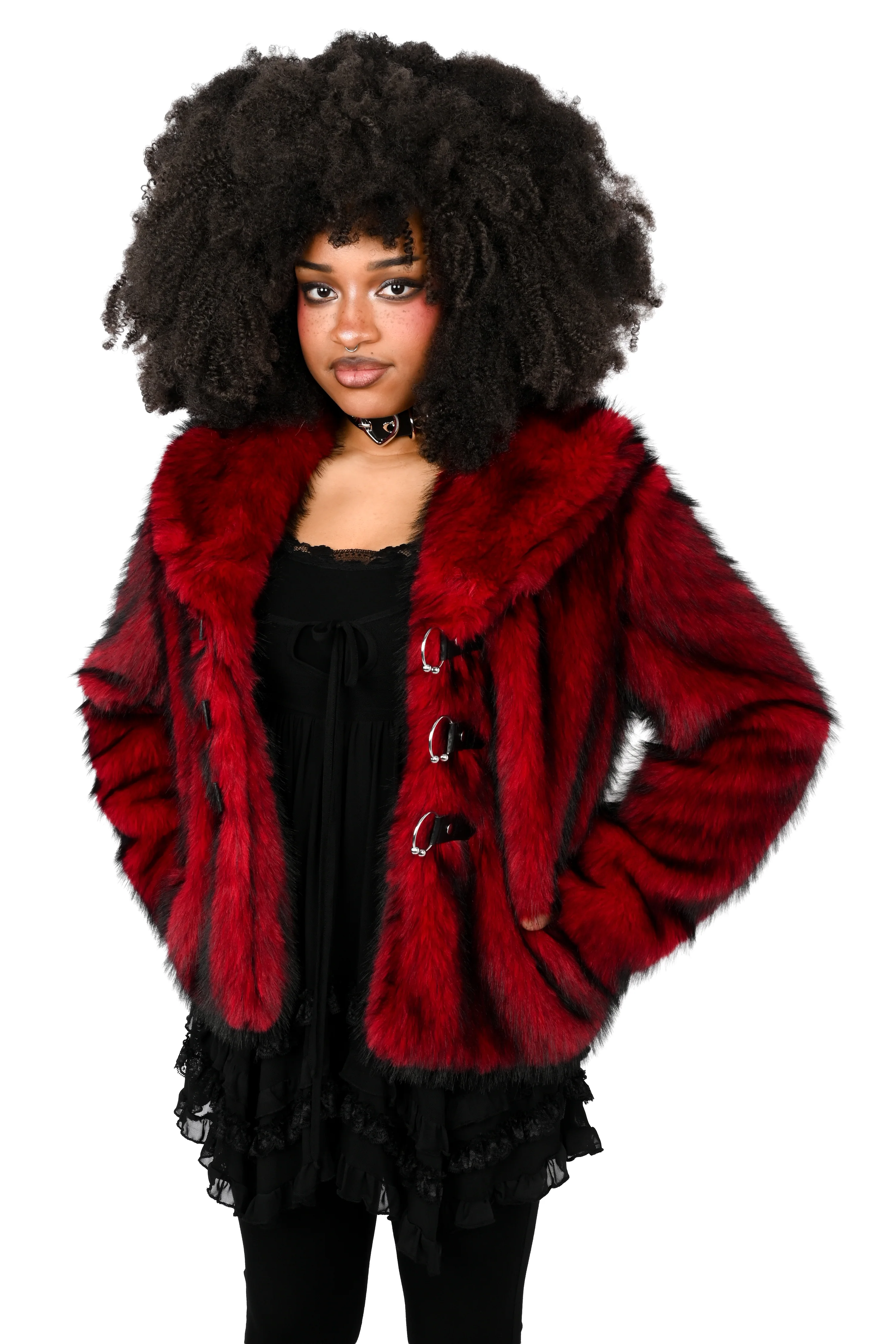 Etta Faux Fur Jacket - 2XL left! No Restock! - Image 4