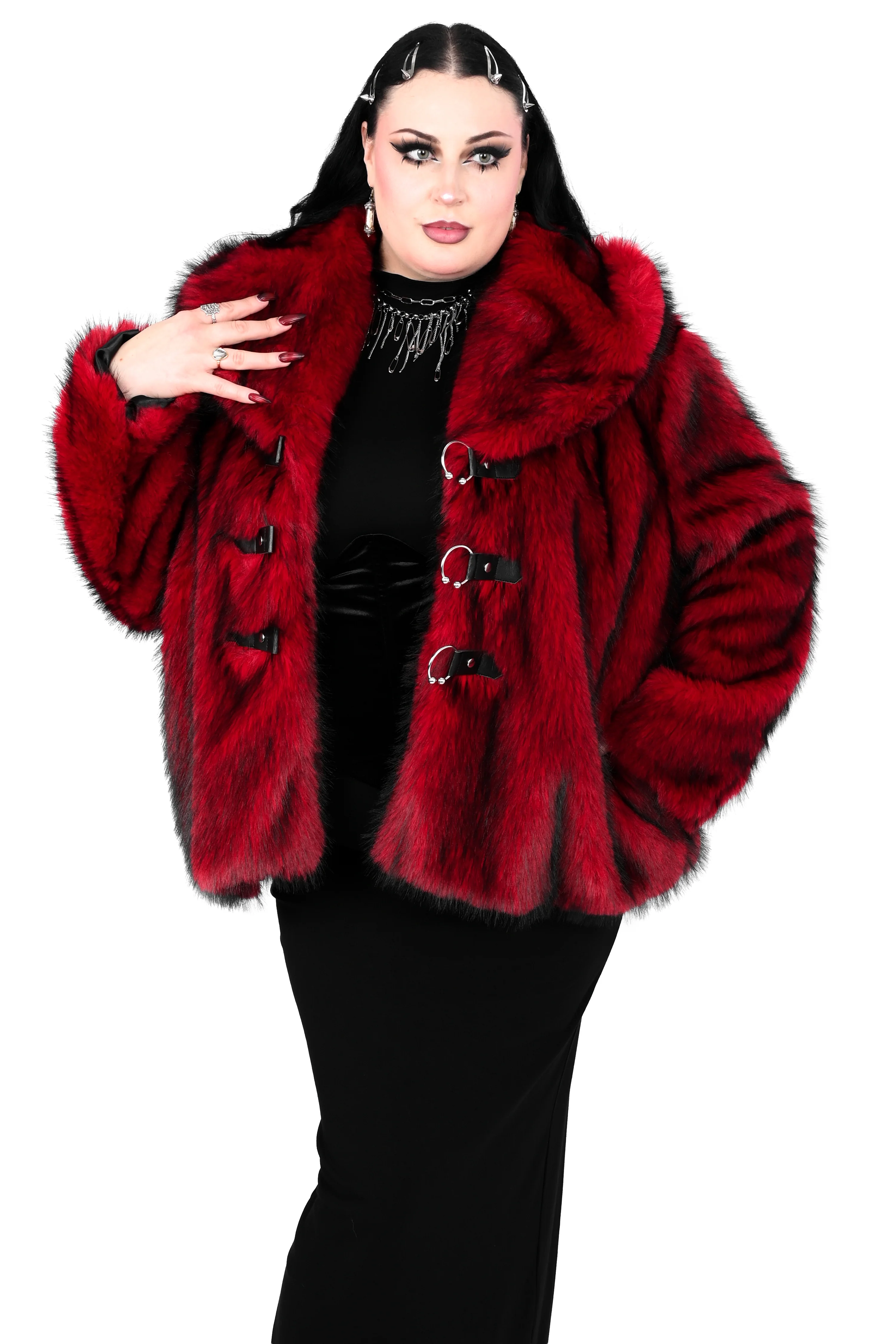 Etta Faux Fur Jacket - 2XL left! No Restock! - Image 7