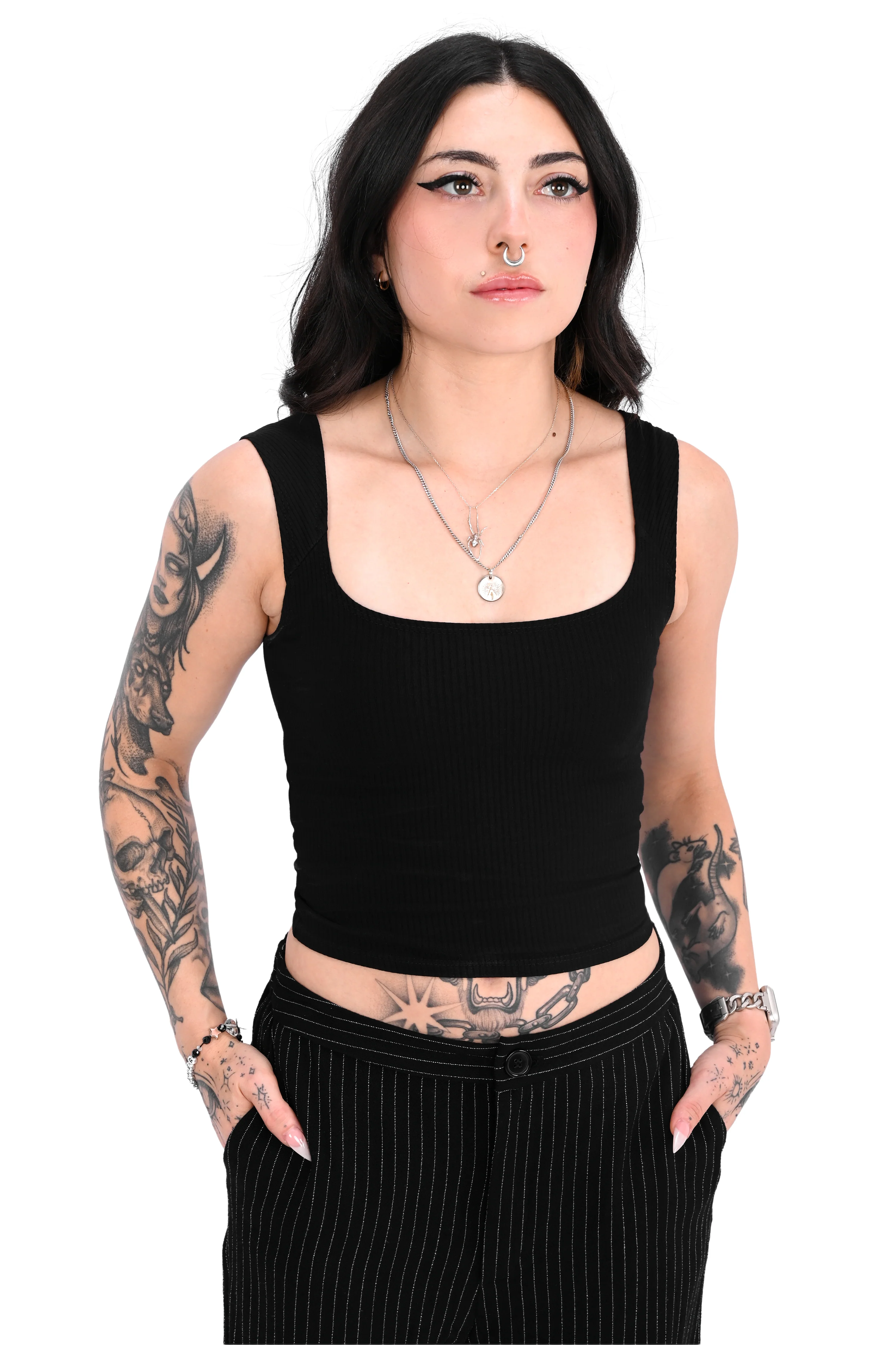 Fonda 2.0 Ribbed Tank Top - Final Sale - X- Small left! - Image 2