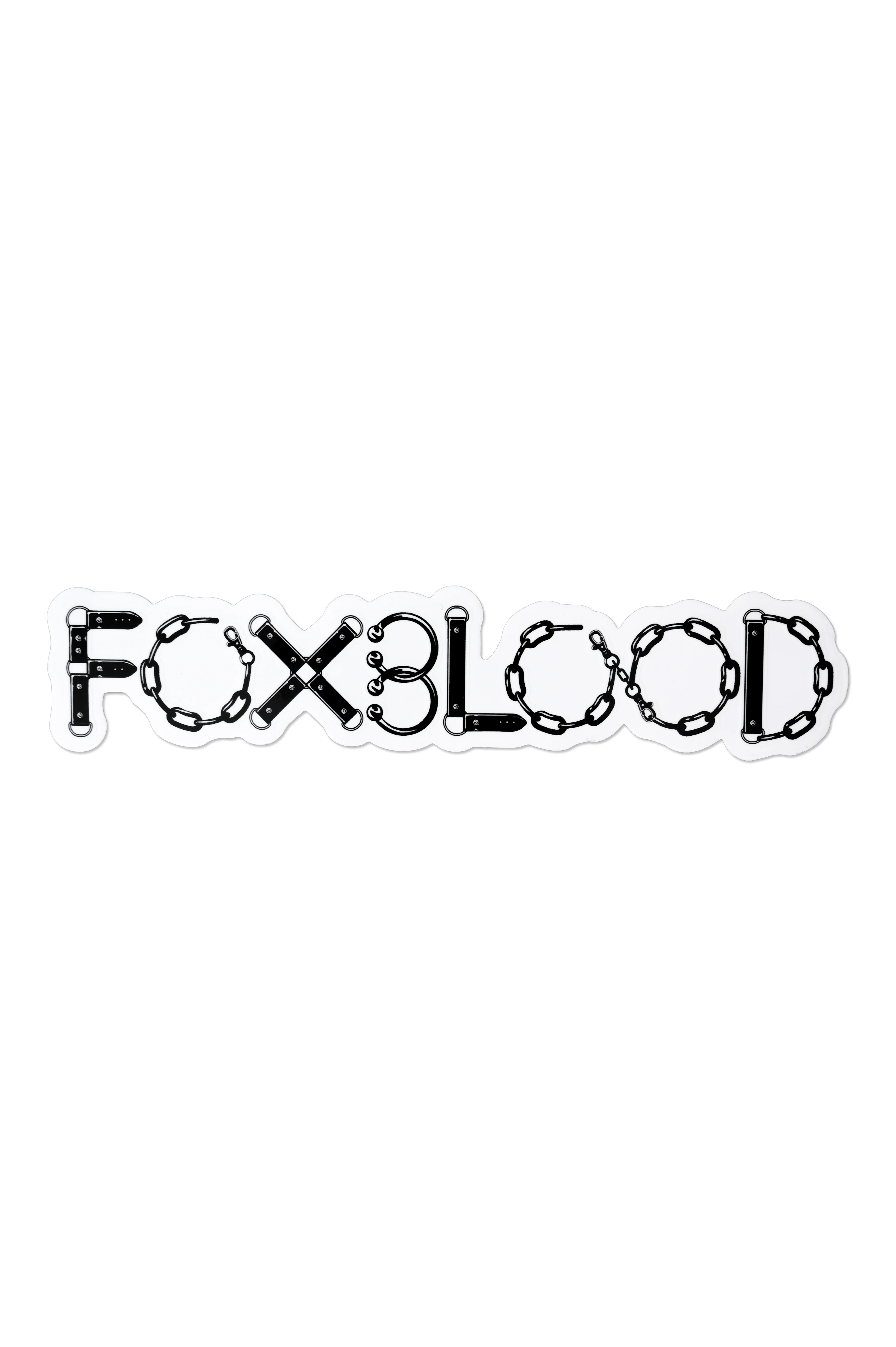 FOXBLOOD Bondage Sticker - Image 2