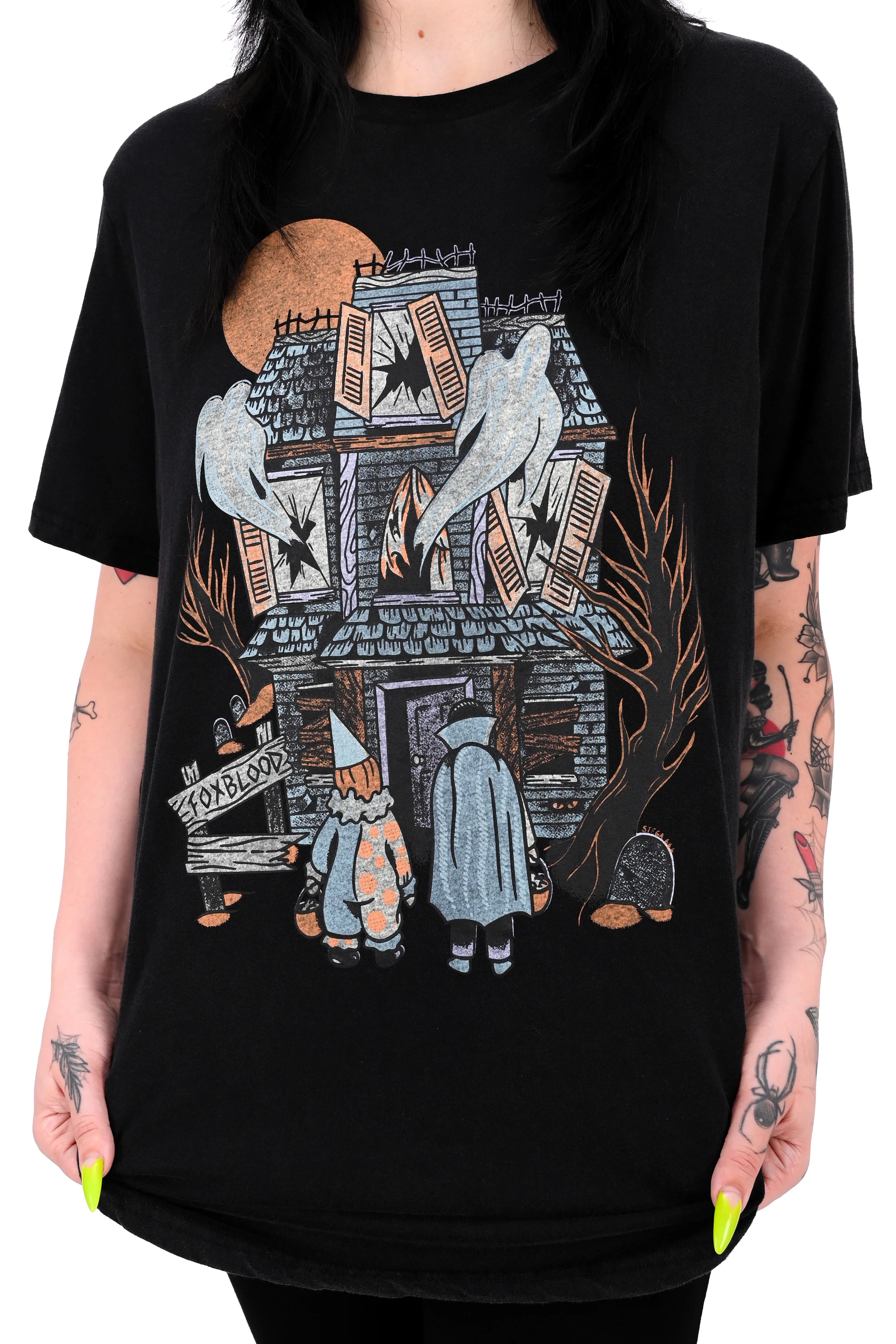 FOXBLOOD x Stega.666 Halloween Tee - No Restock! - Image 4