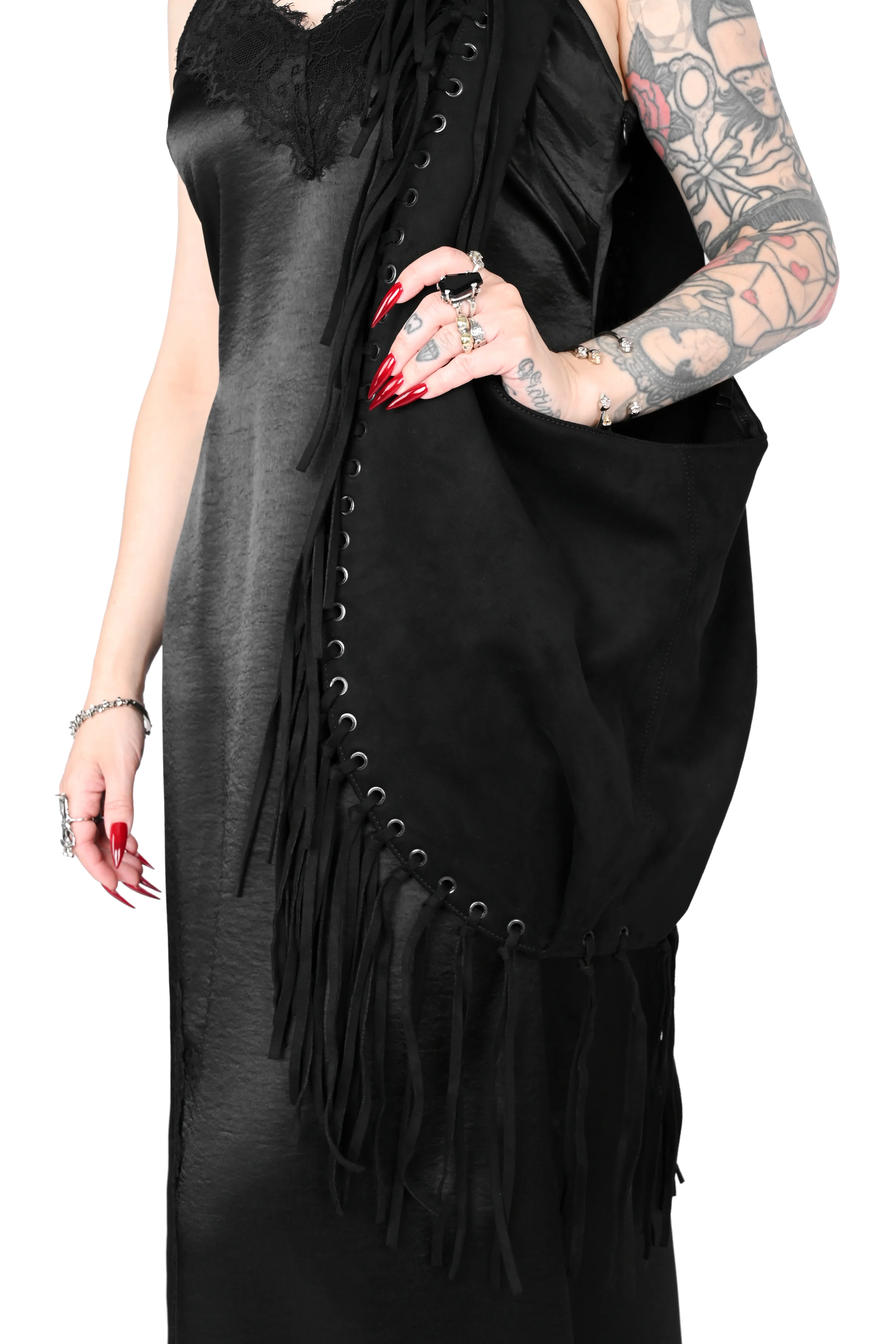 Fringe Shoulder Bag - Image 7