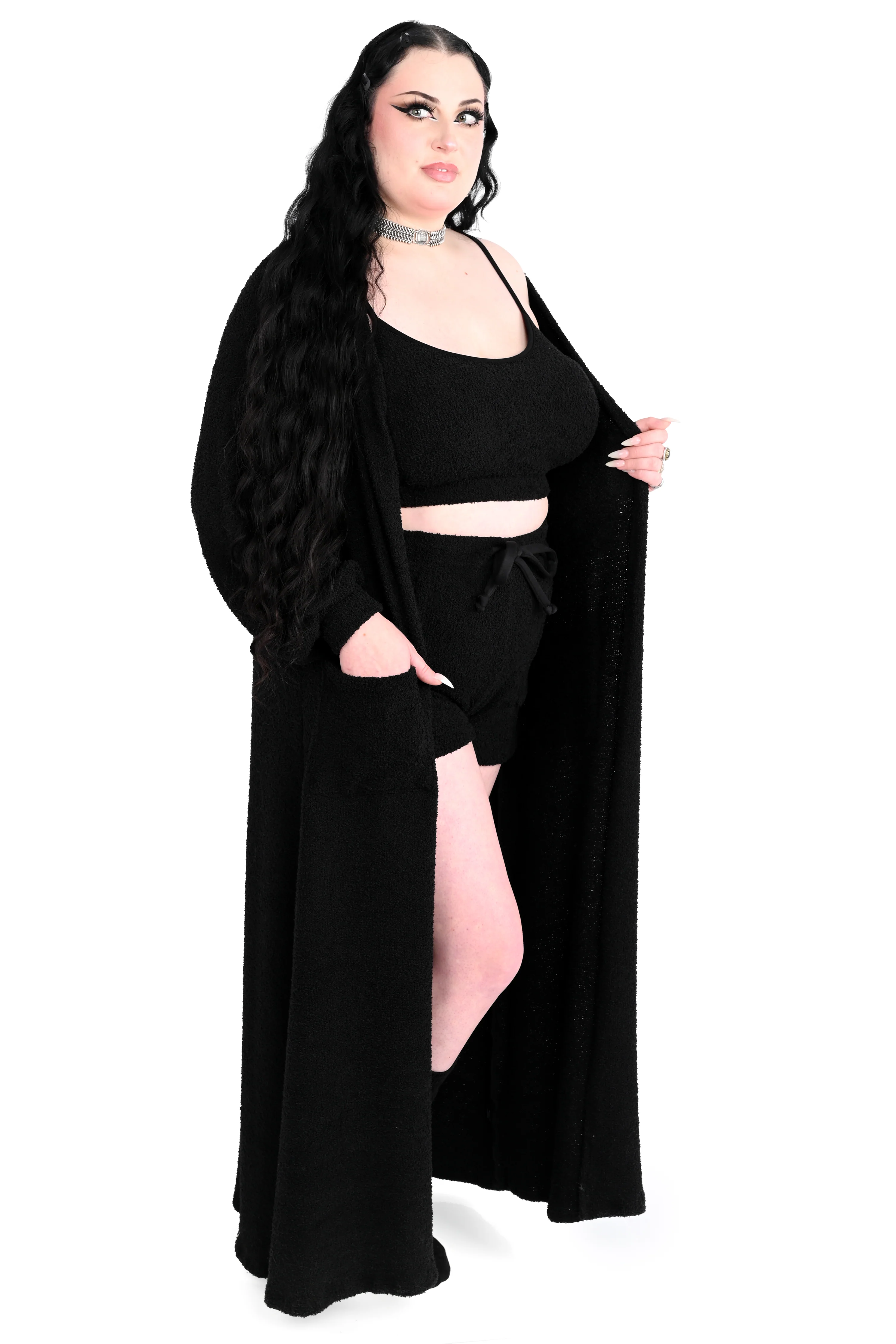 Fuzzy Teddy Lounge Duster - No Restock! - Image 5