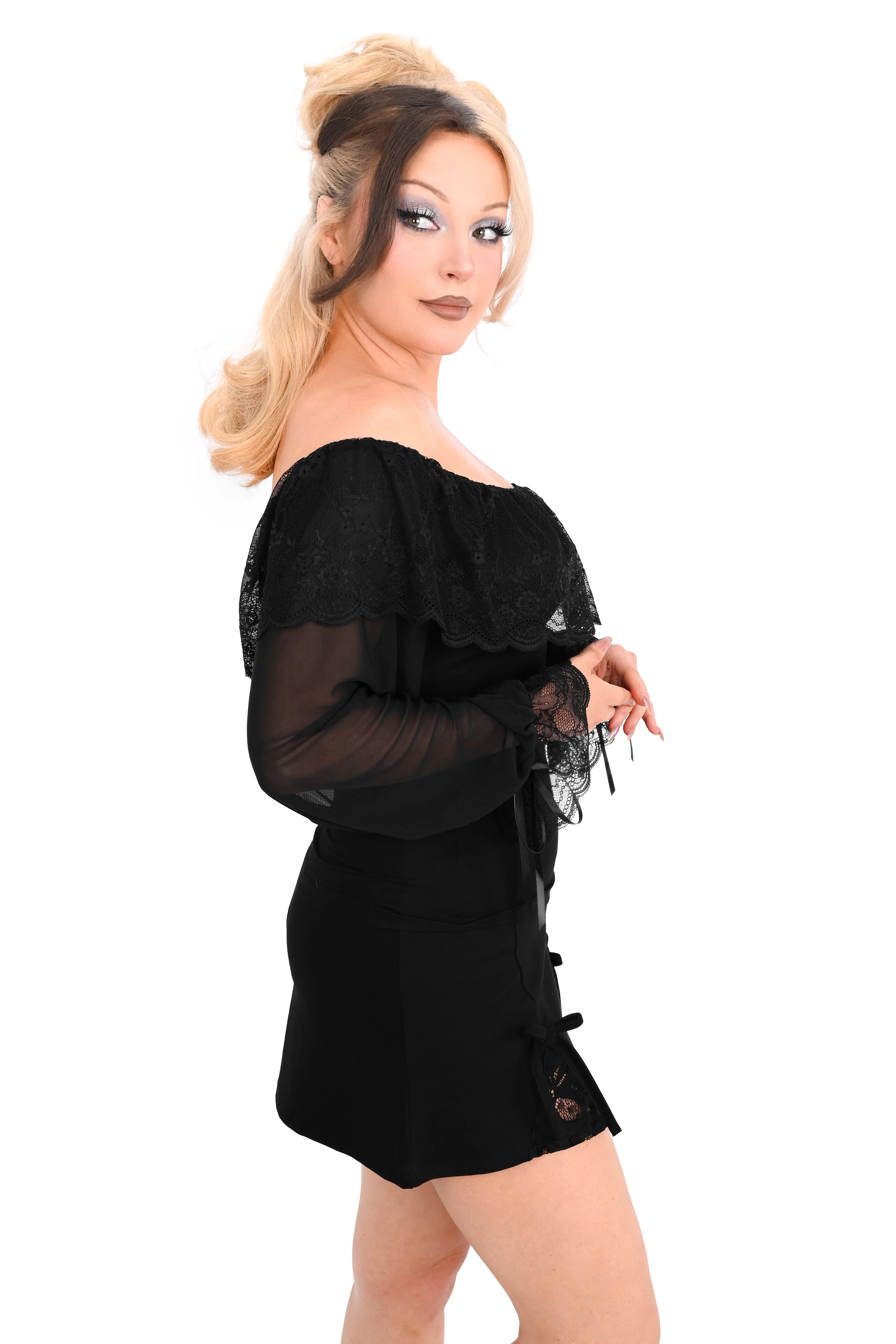 Greta Off Shoulder Top - Image 9