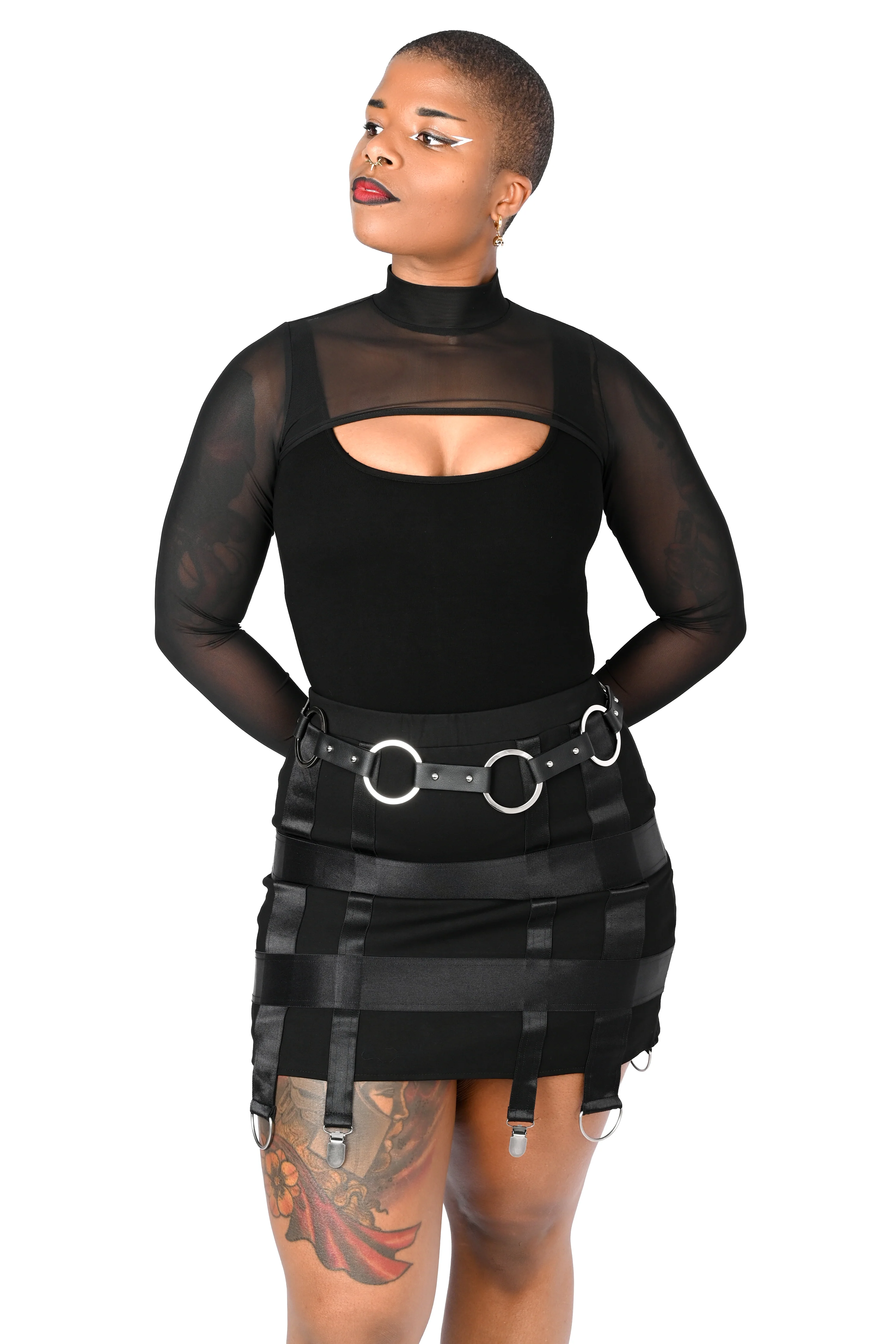 High Neck Mesh Bolero - Limited Edition
