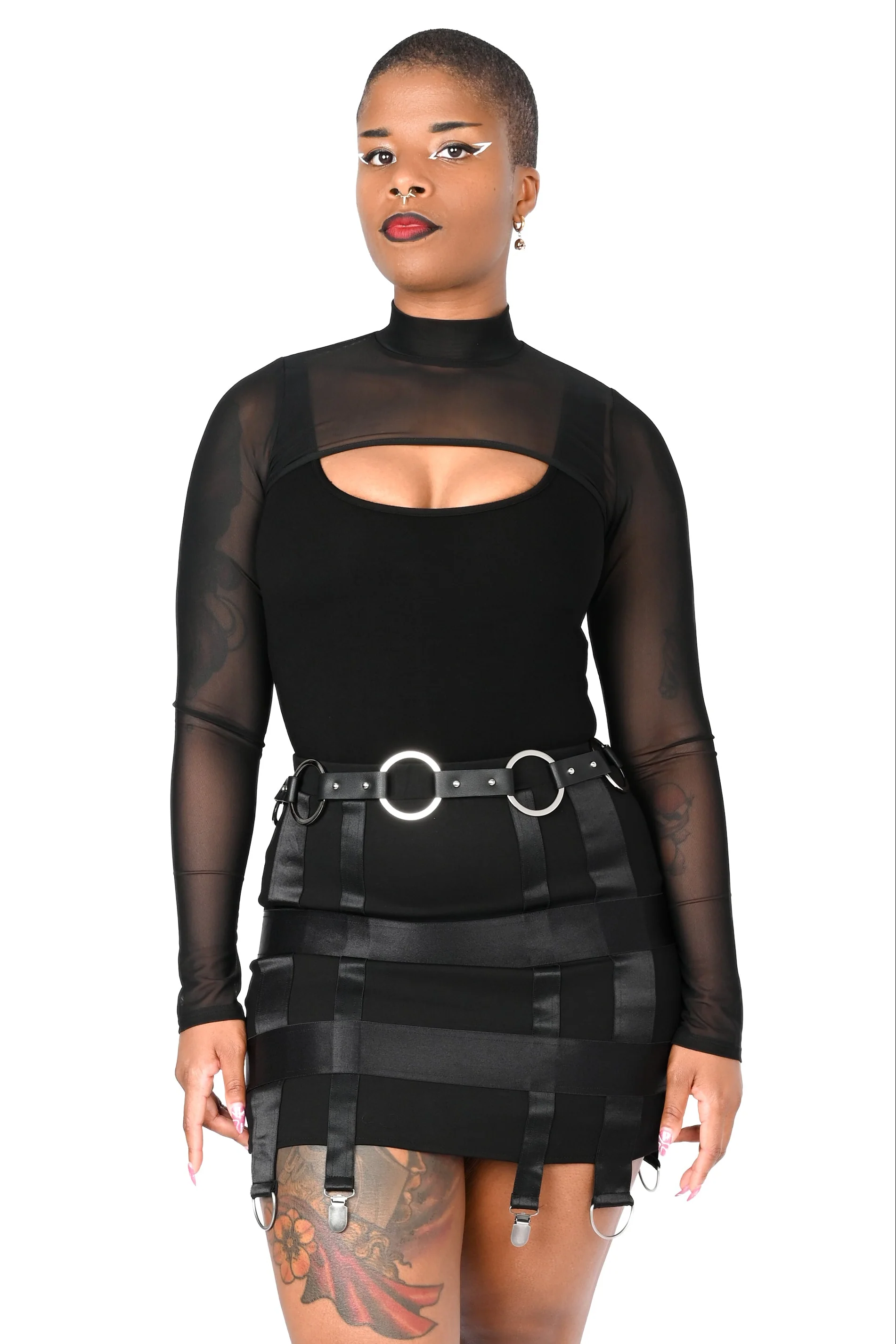 High Neck Mesh Bolero - Limited Edition - Image 3