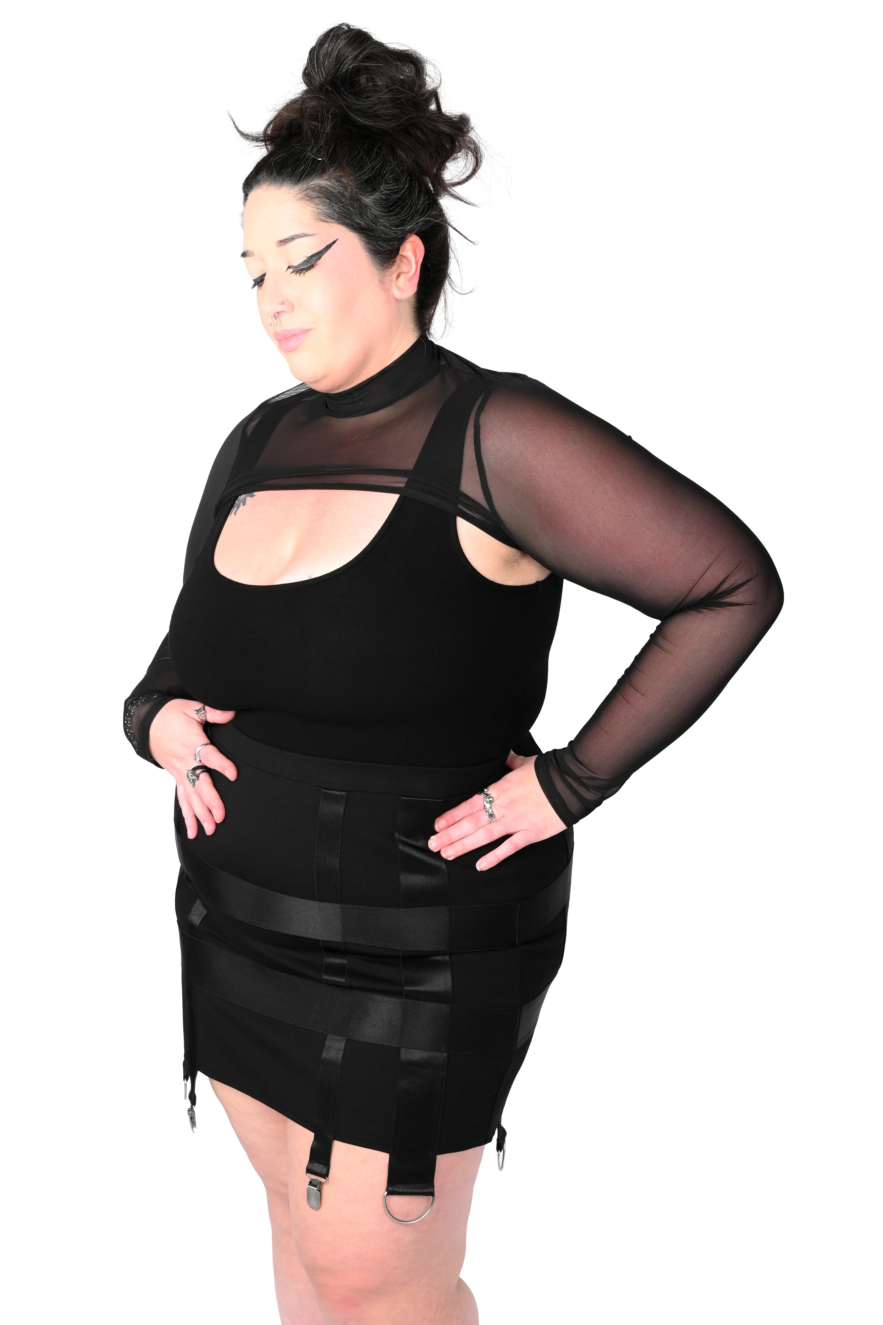 High Neck Mesh Bolero - Limited Edition - Image 5