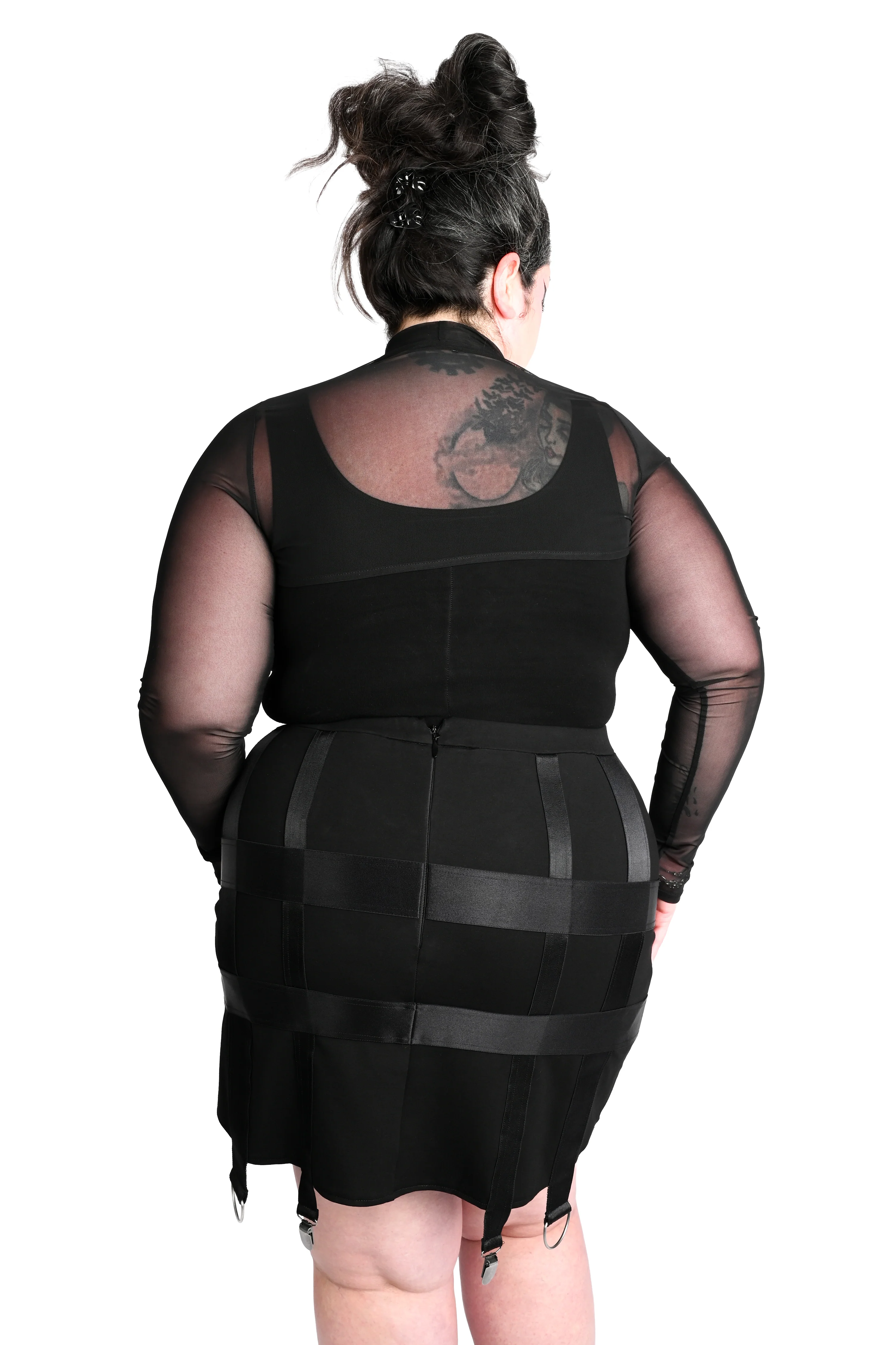 High Neck Mesh Bolero - Limited Edition - Image 8