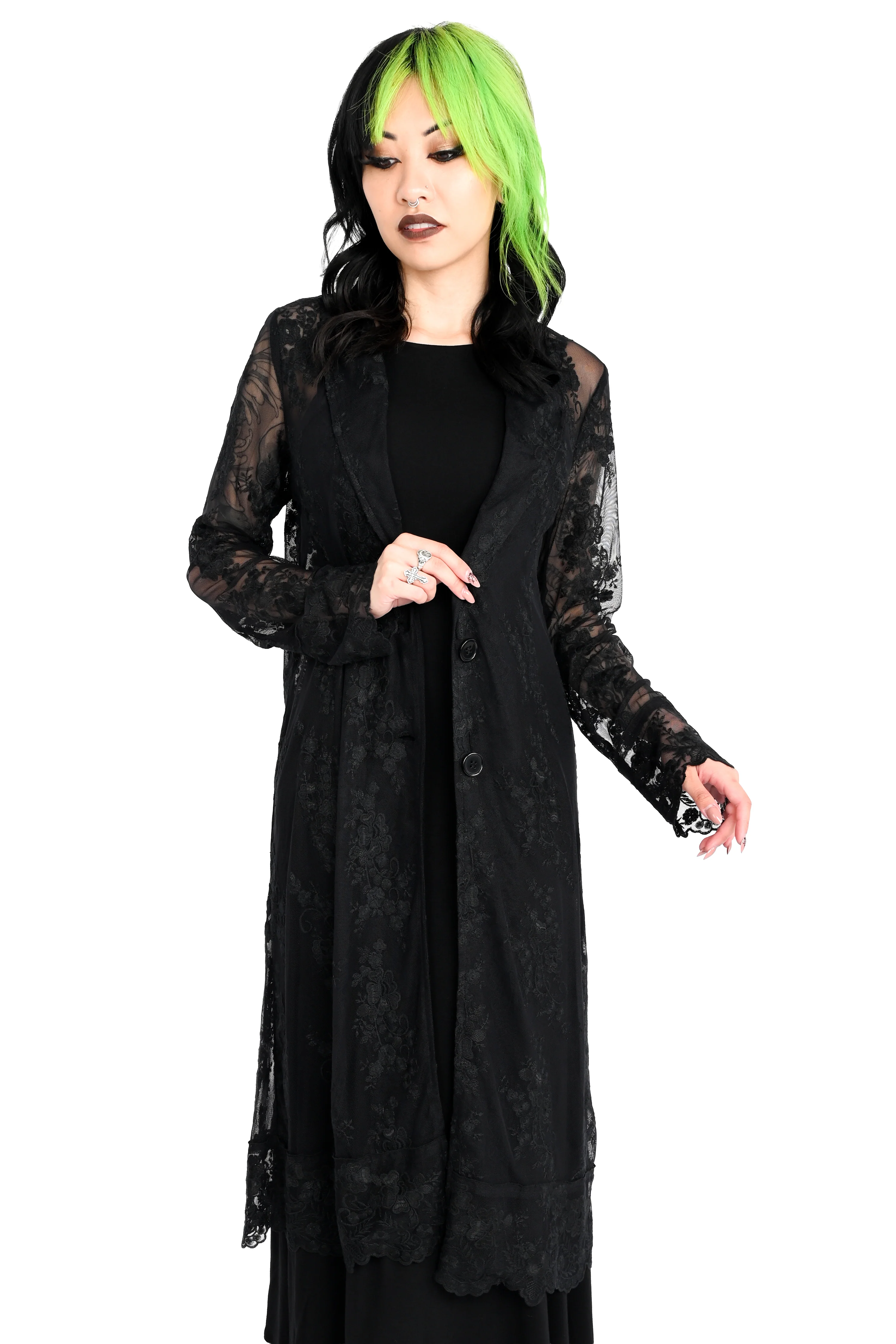 Ingrid Lace Trench Coat - Sign Up For Restock Notifications! - Image 8