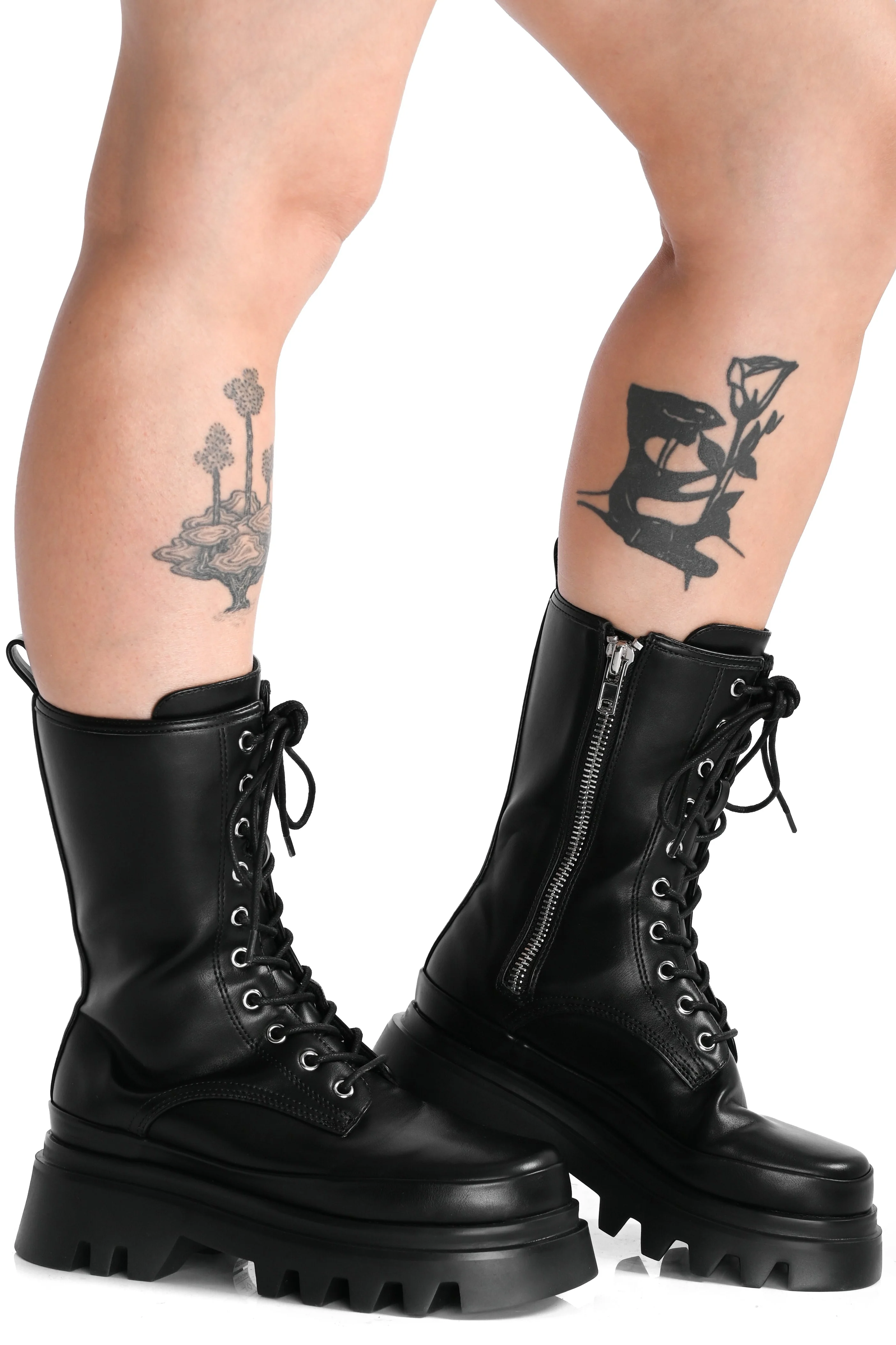 Jane Platform Boots - Image 2