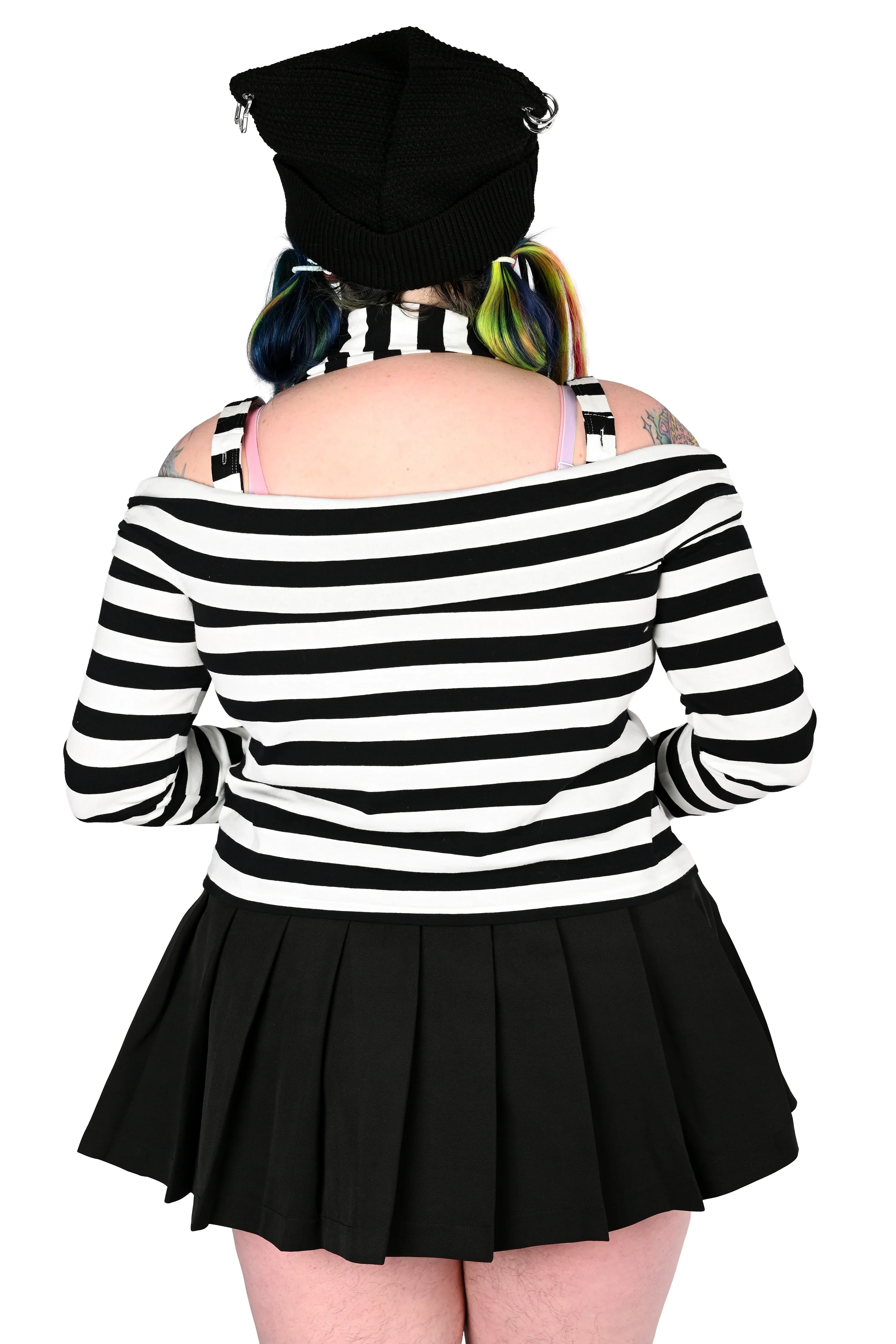 Lina Striped Top - Black/White - XS/3XL/5XL left! - Image 9