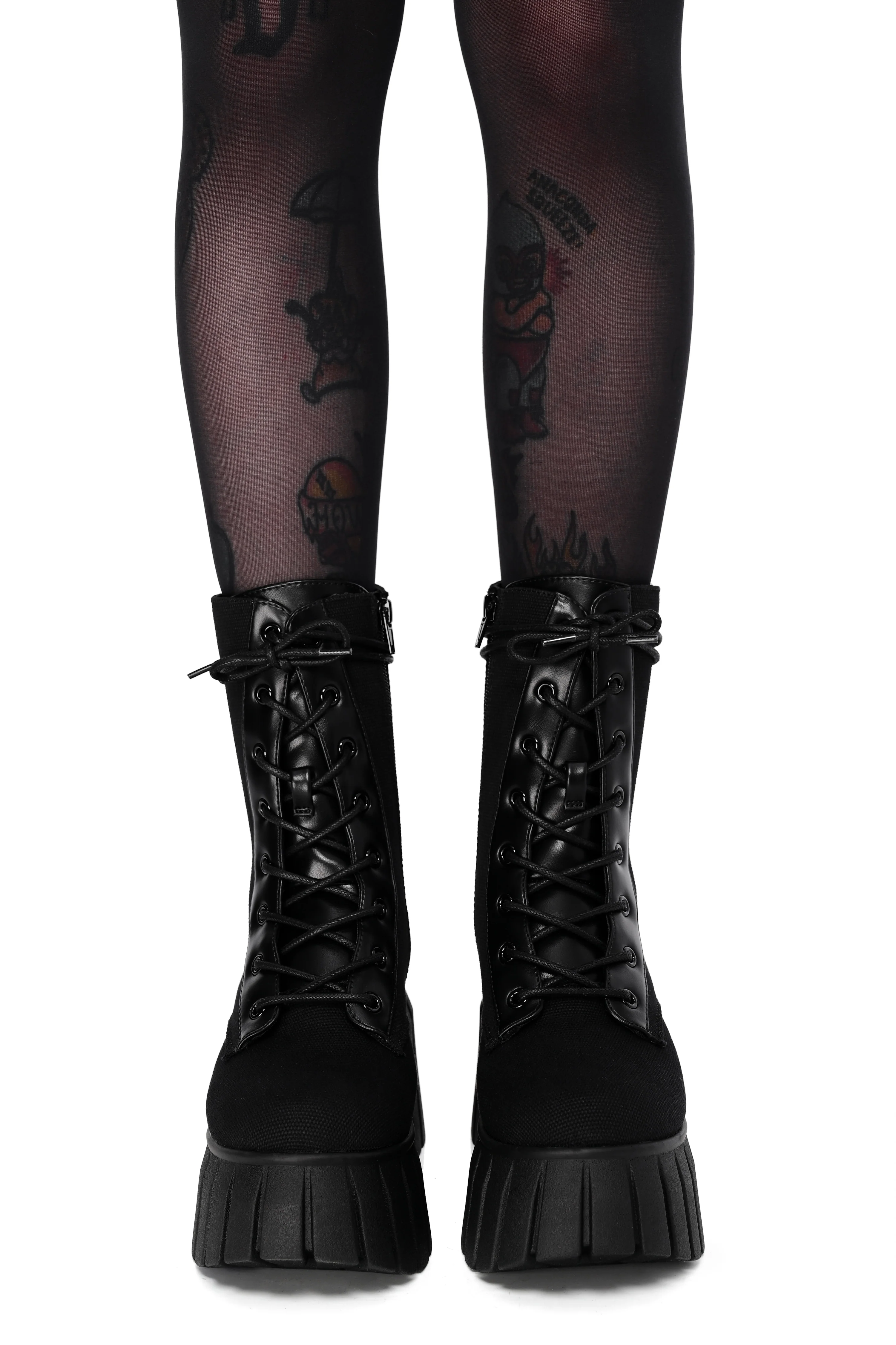 Max Platform Boots - Canvas - Image 3