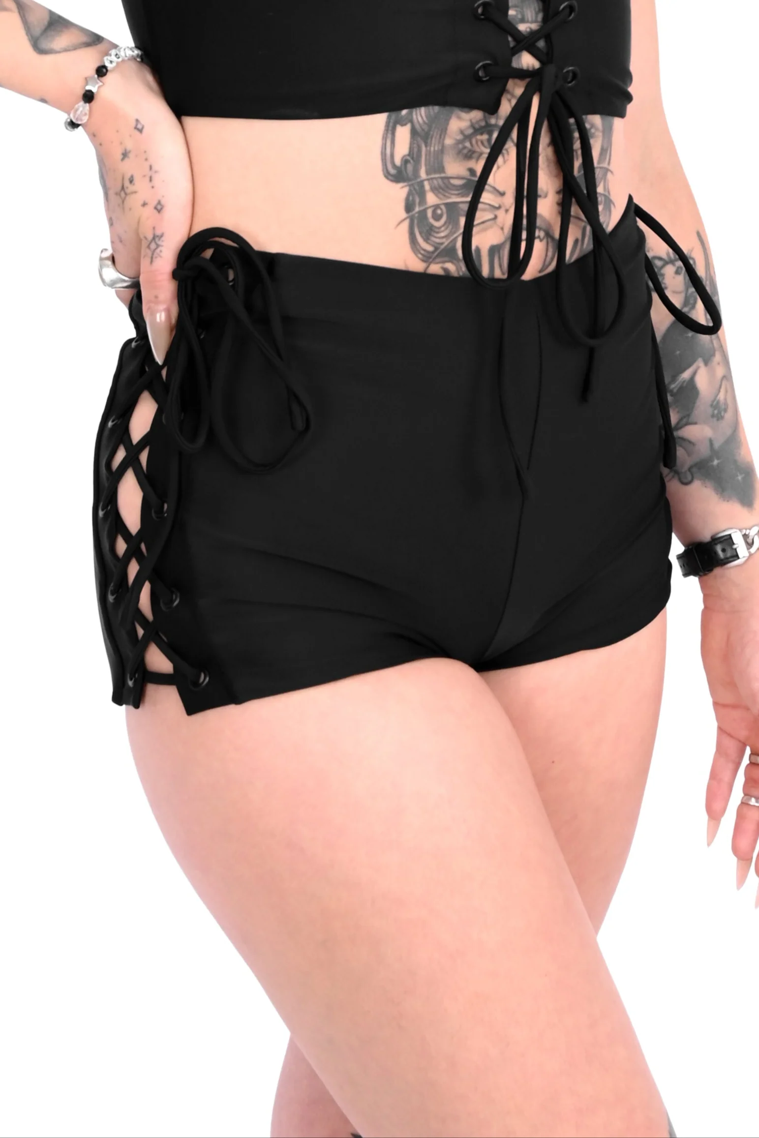 Maxine Lace Up Swim Shorts - 2XL/3XL/4XL left! - Image 3