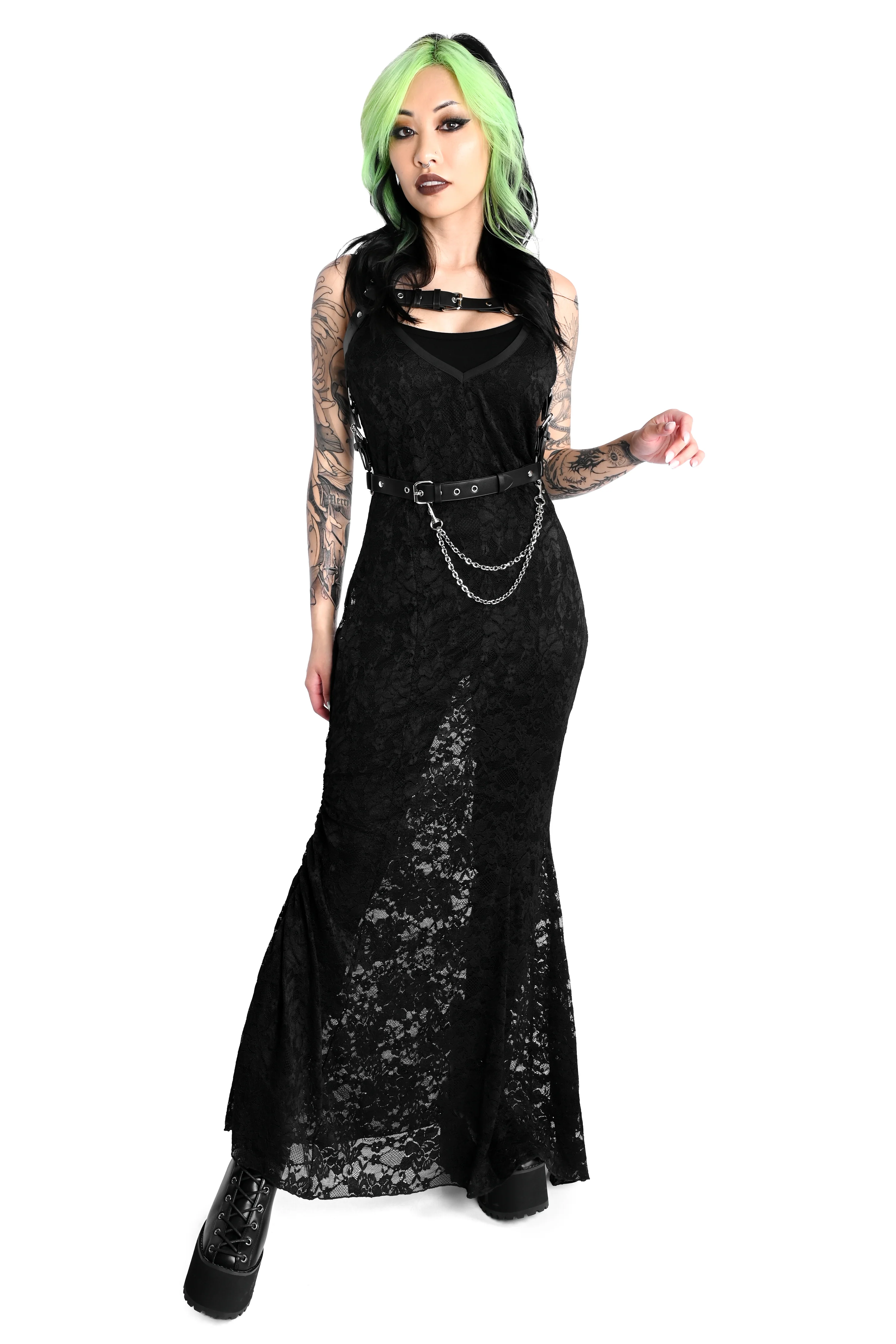 Nicole Lace Maxi Dress - No Restock!
