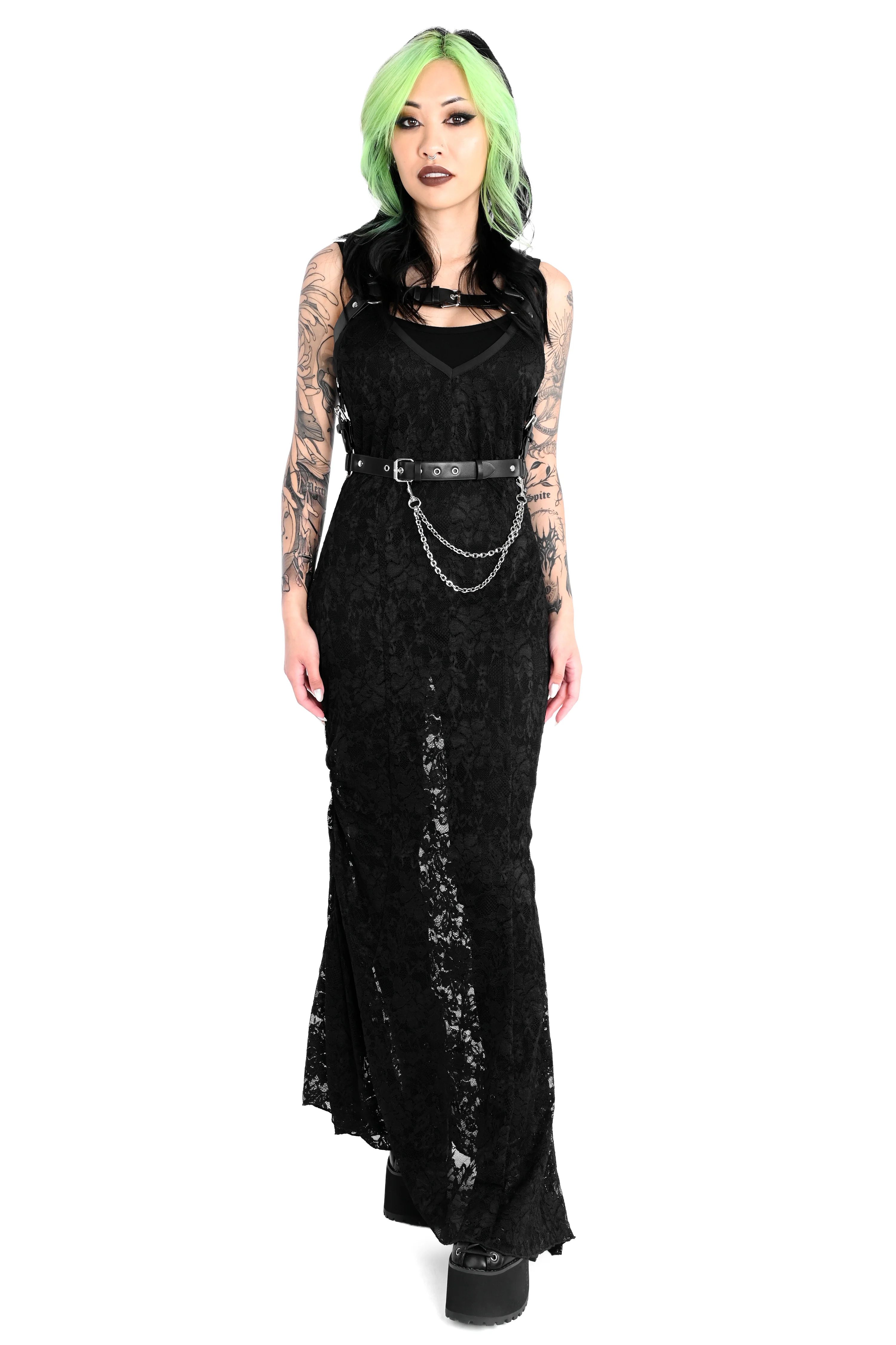 Nicole Lace Maxi Dress - No Restock! - Image 4