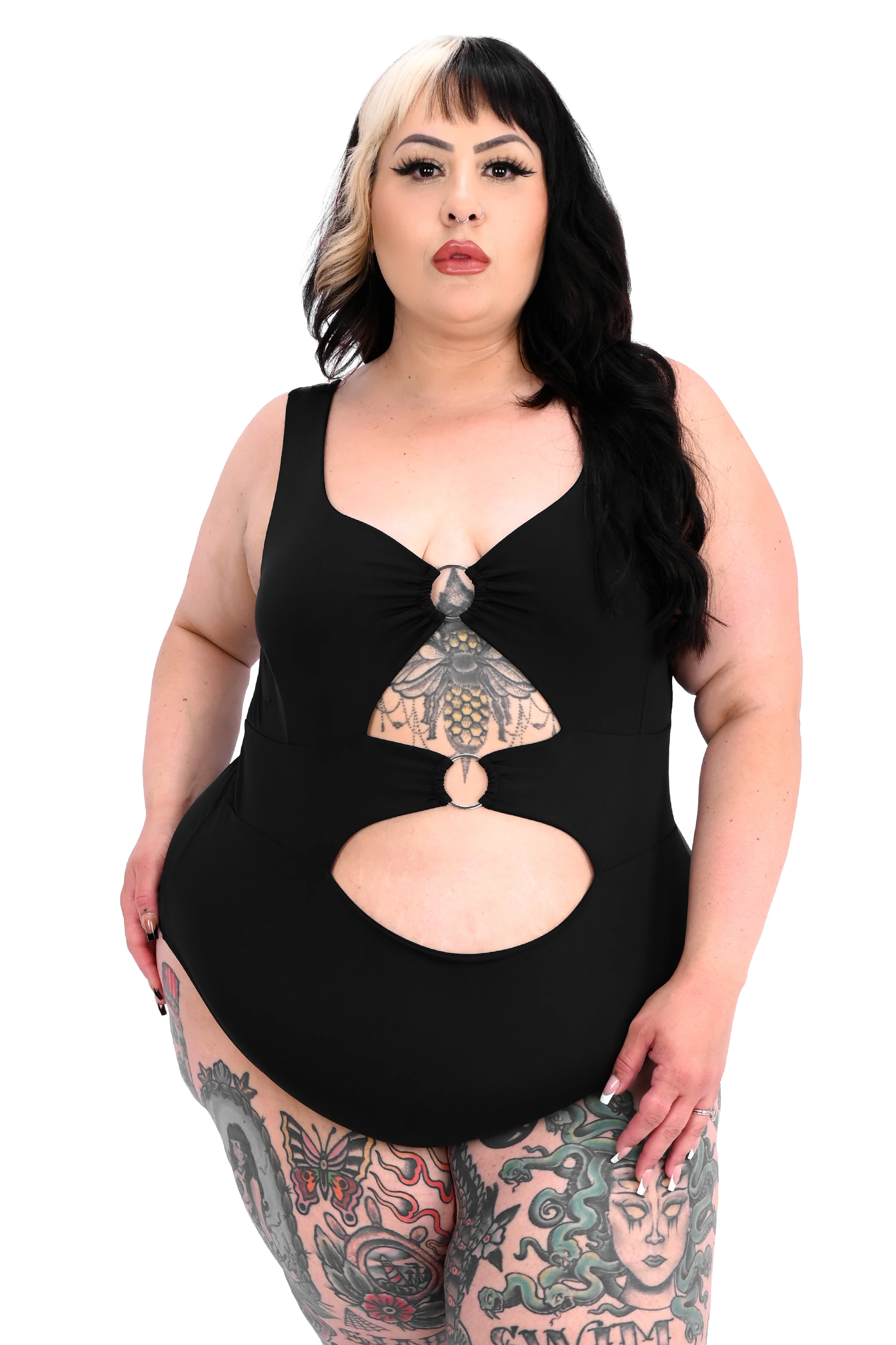 Charlotte O-Ring One Piece Swimsuit - Limited Edition 3XL/4XL left!