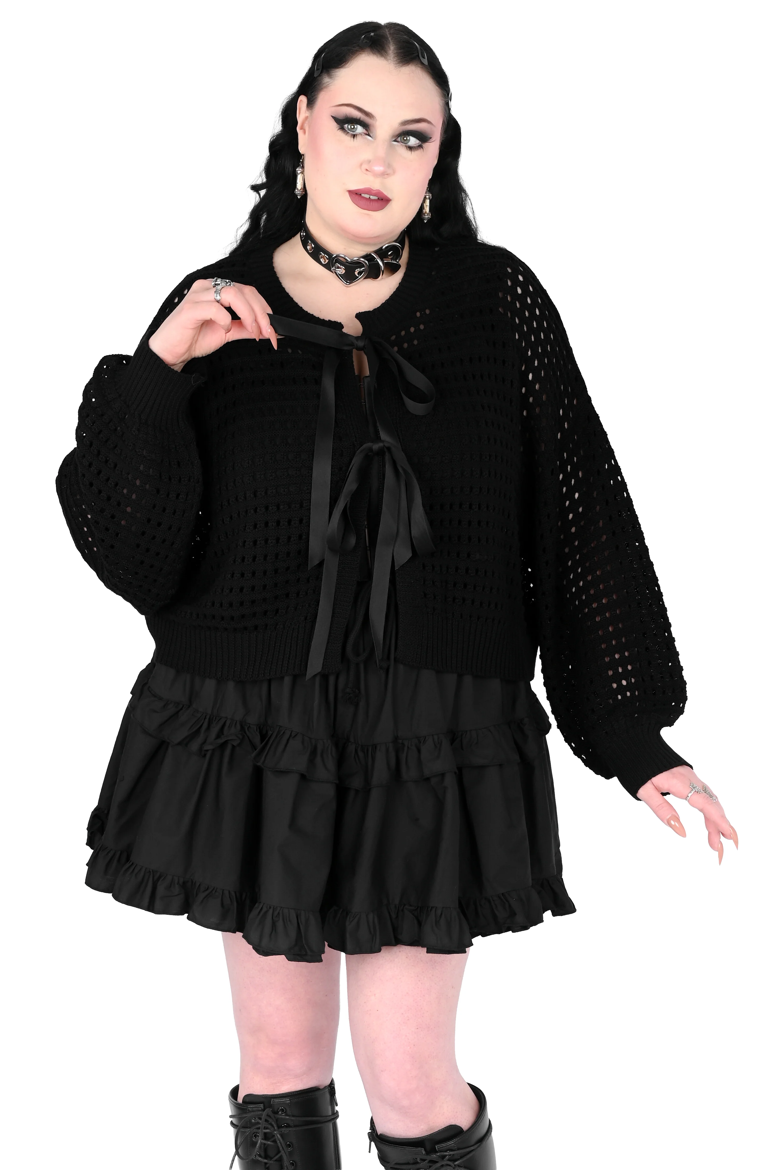 Cali Ribbon Cardigan - 3XL/4XL left !