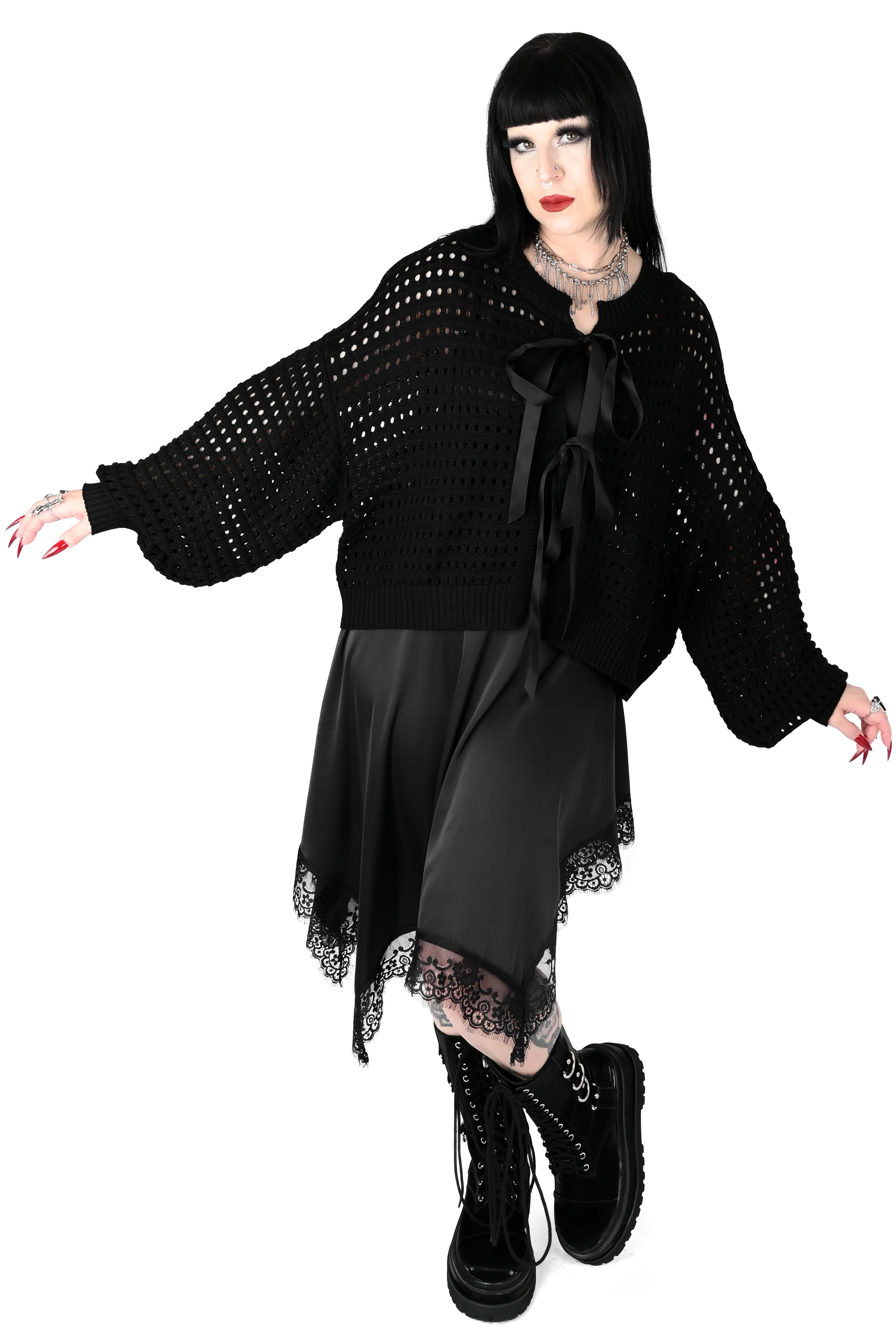 Cali Ribbon Cardigan - 3XL/4XL left ! - Image 14